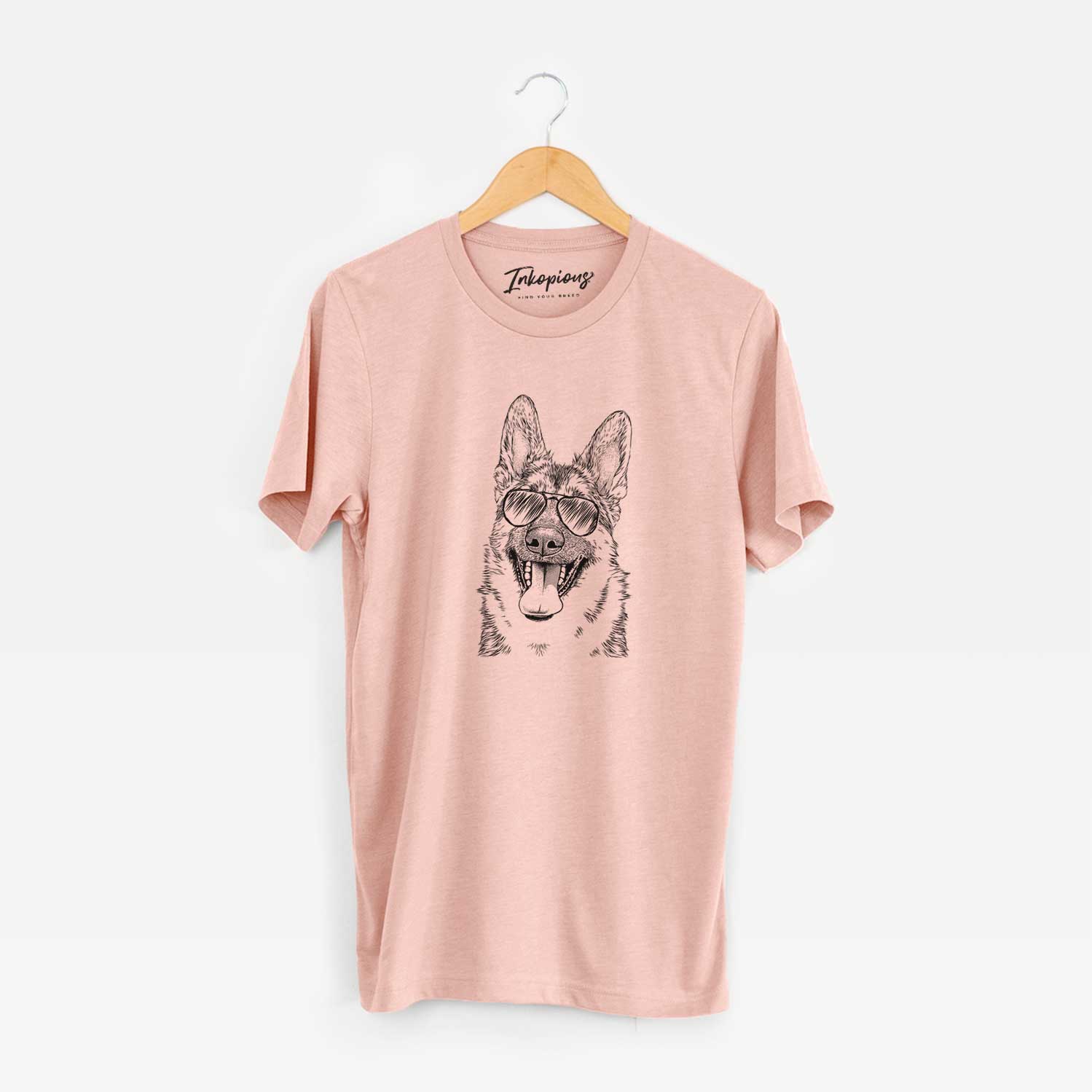 Aviator Benson the German Shepherd - Unisex Crewneck