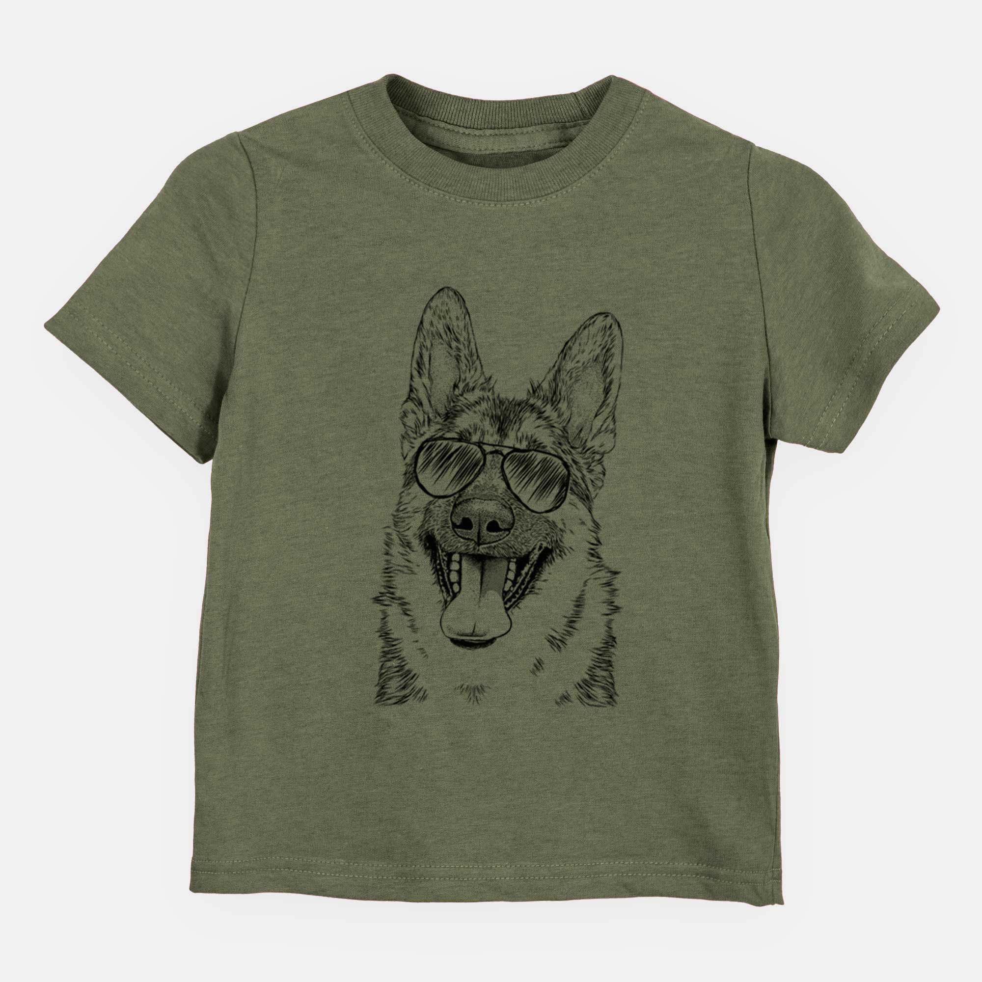 Aviator Benson the German Shepherd - Kids/Youth/Toddler Shirt