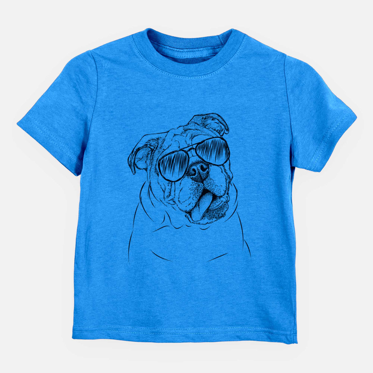 Aviator Benson the English Bulldog - Kids/Youth/Toddler Shirt