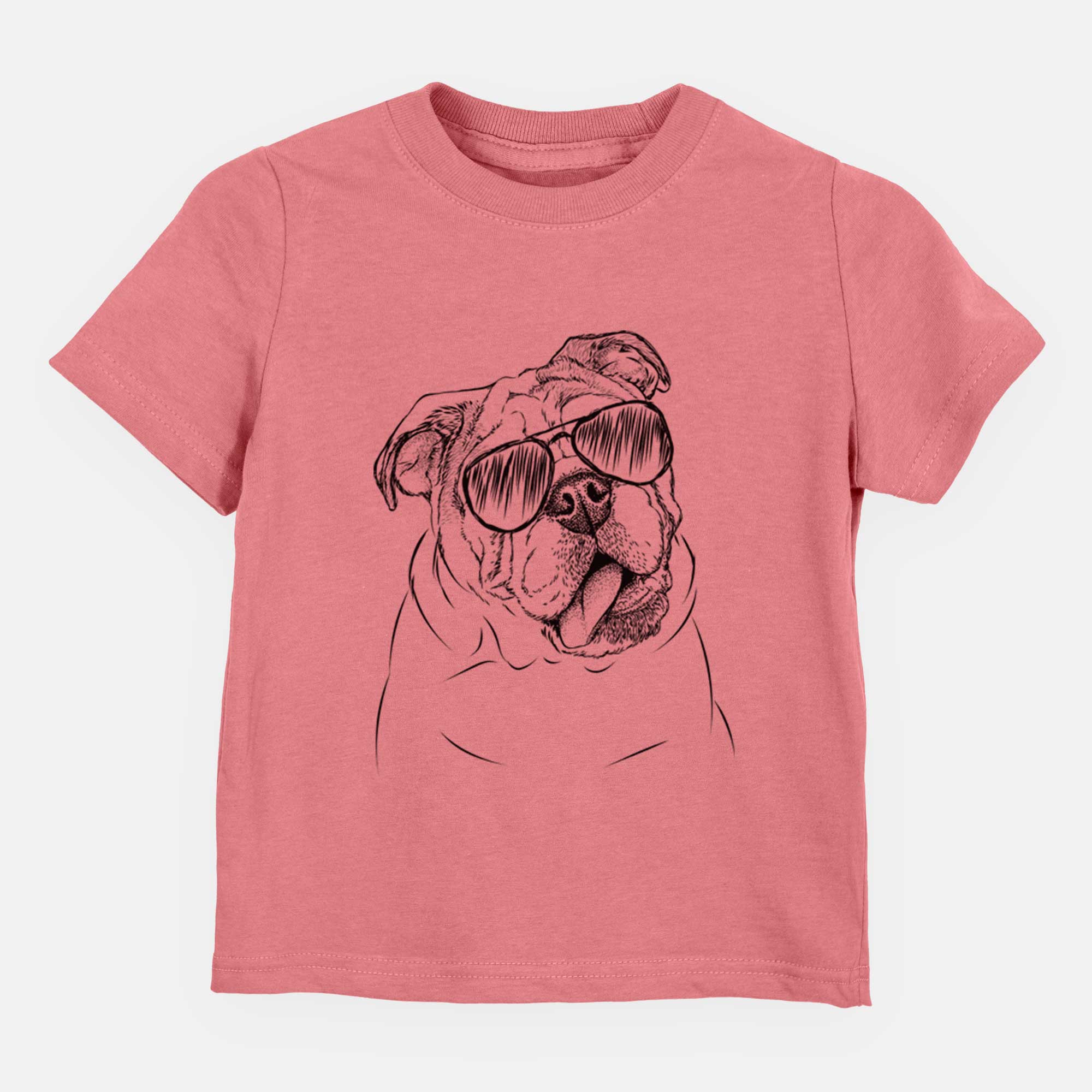 Aviator Benson the English Bulldog - Kids/Youth/Toddler Shirt