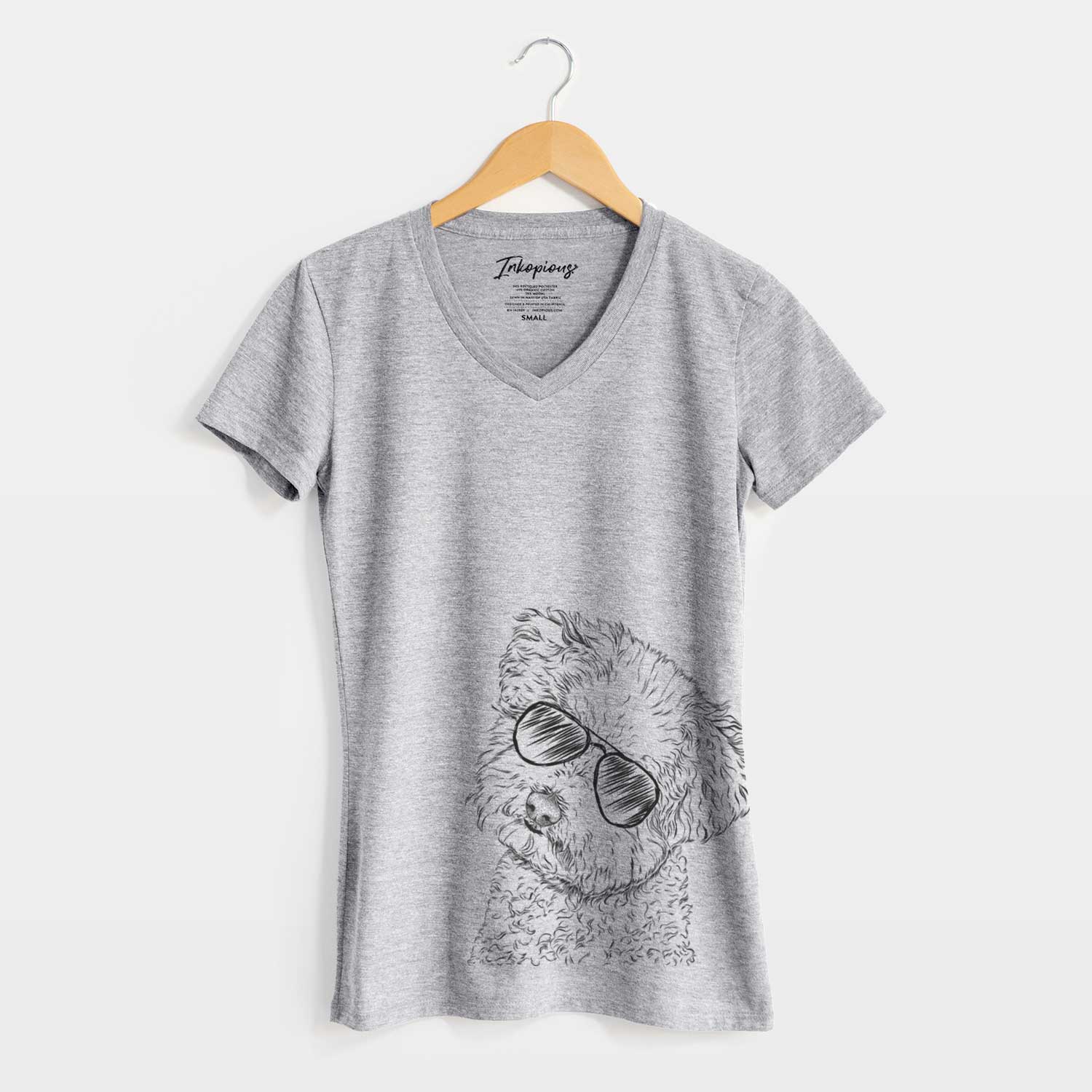 Aviator Bento the Bolognese - Women's V-neck Shirt