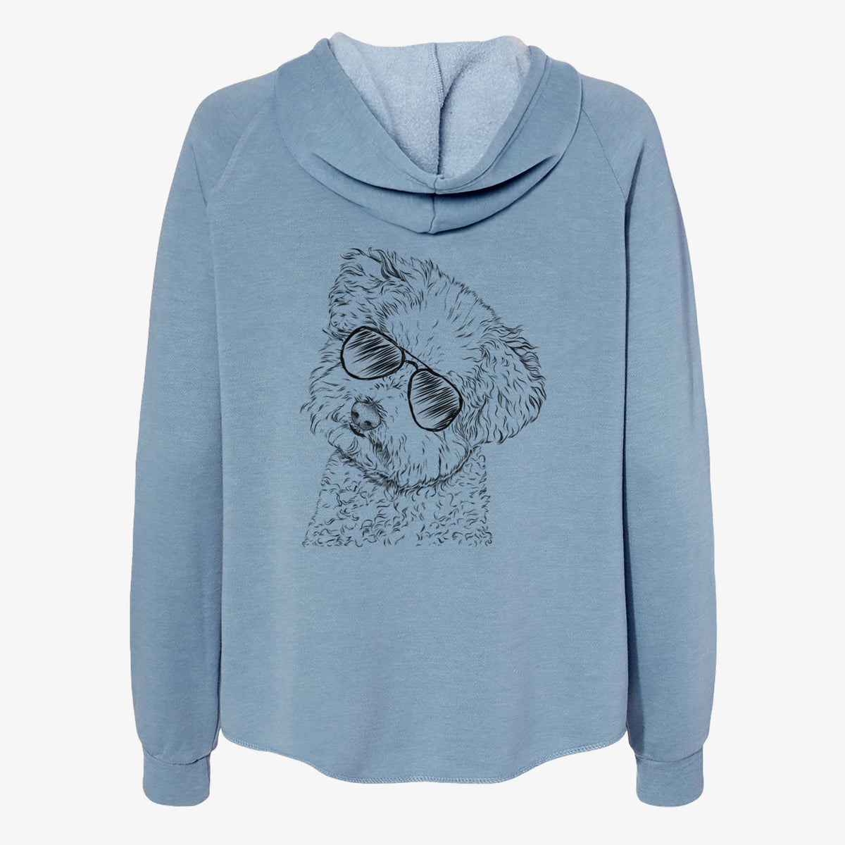 Bento the Bolognese - Women's Cali Wave Zip-Up Sweatshirt