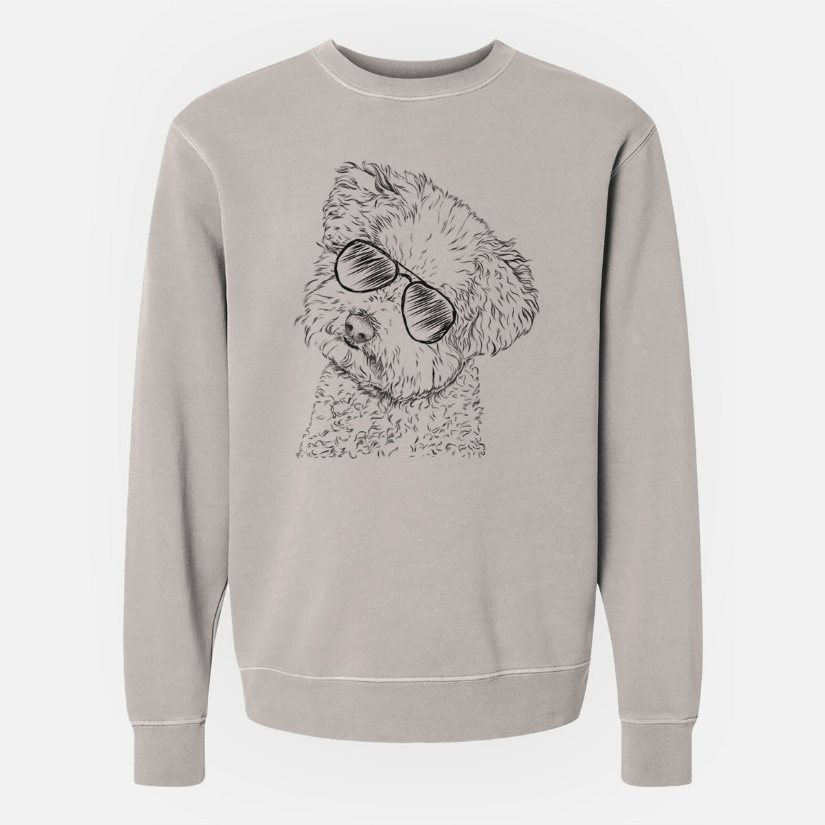 Aviator Bento the Bolognese - Unisex Pigment Dyed Crew Sweatshirt