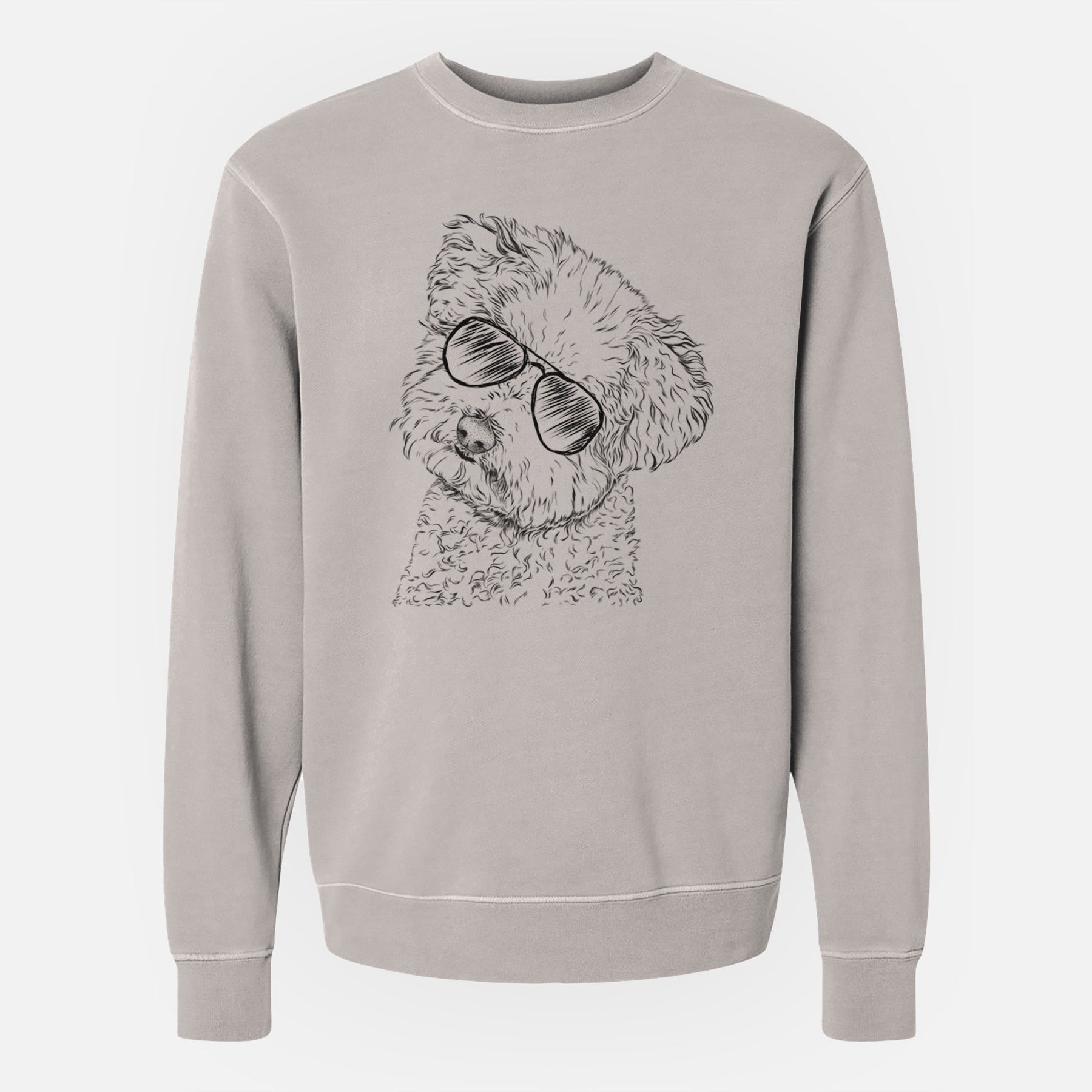 Aviator Bento the Bolognese - Unisex Pigment Dyed Crew Sweatshirt