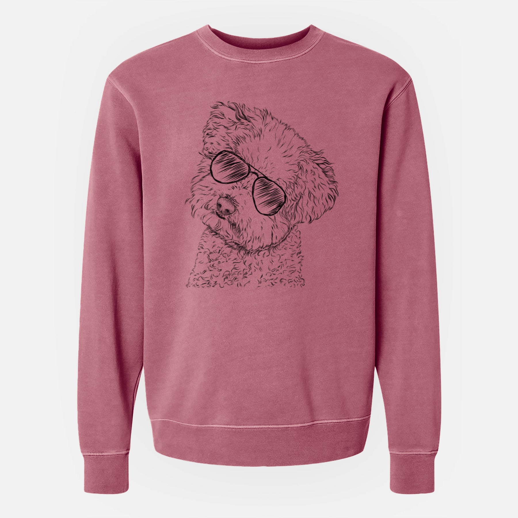 Aviator Bento the Bolognese - Unisex Pigment Dyed Crew Sweatshirt