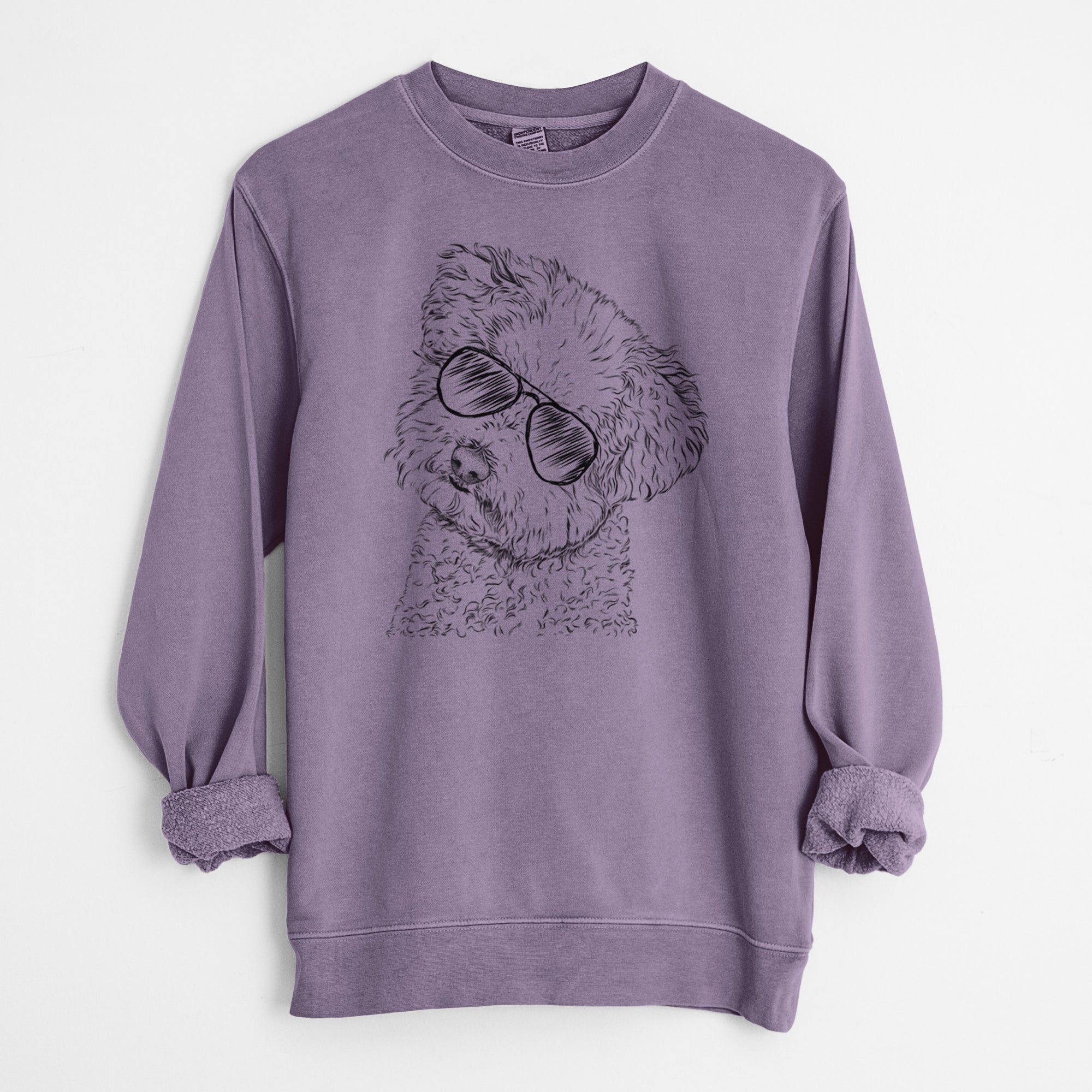 Aviator Bento the Bolognese - Unisex Pigment Dyed Crew Sweatshirt