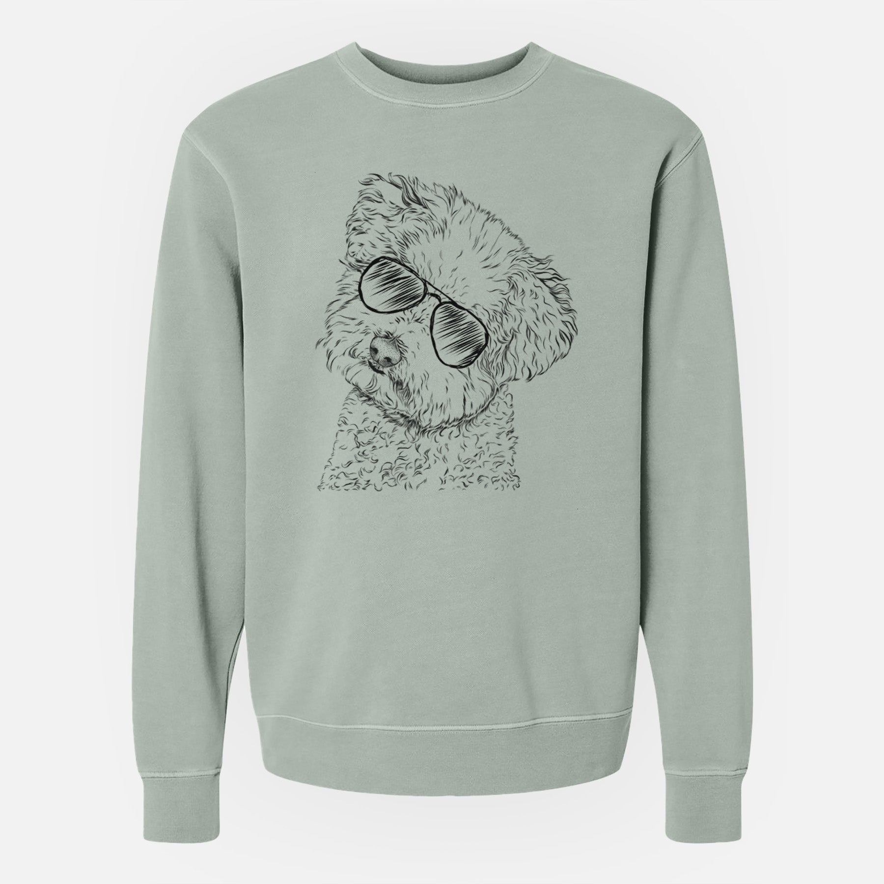 Aviator Bento the Bolognese - Unisex Pigment Dyed Crew Sweatshirt