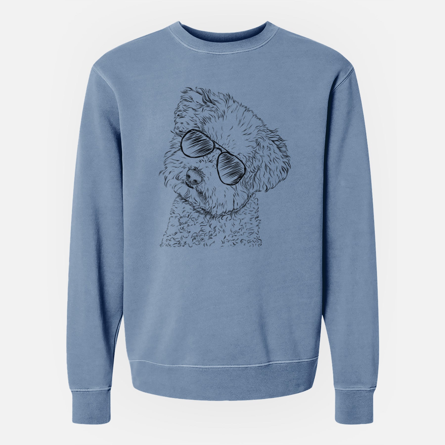 Aviator Bento the Bolognese - Unisex Pigment Dyed Crew Sweatshirt