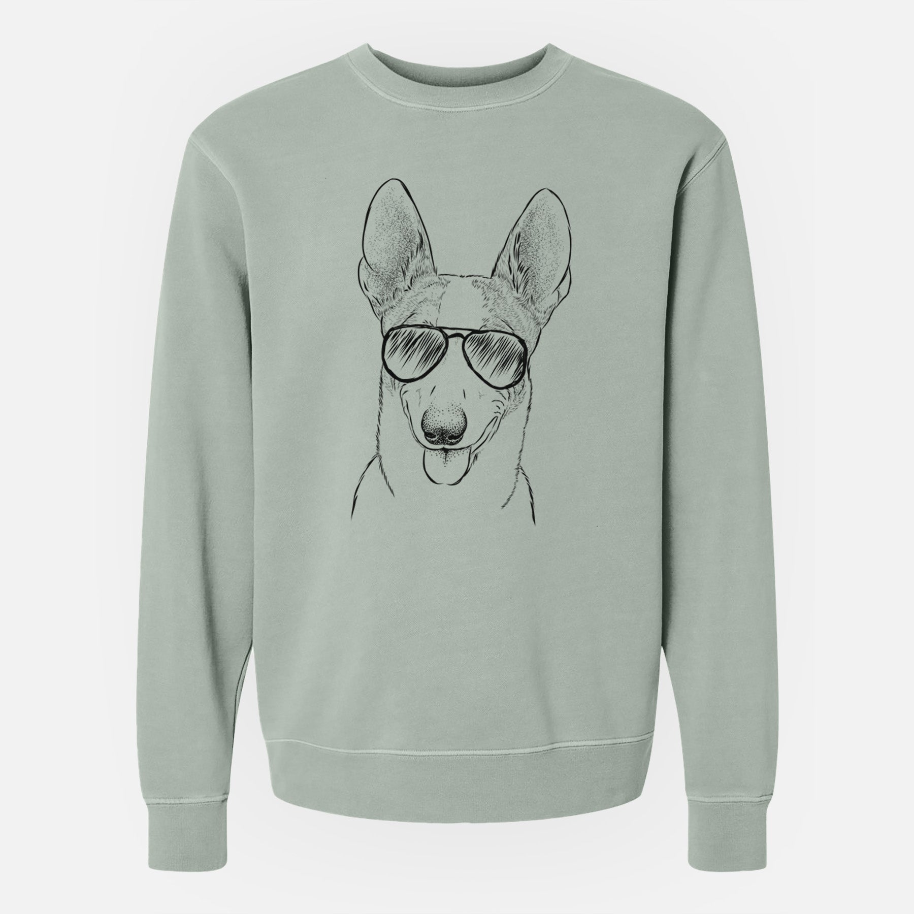 Aviator Berlin the Carolina Dog - Unisex Pigment Dyed Crew Sweatshirt