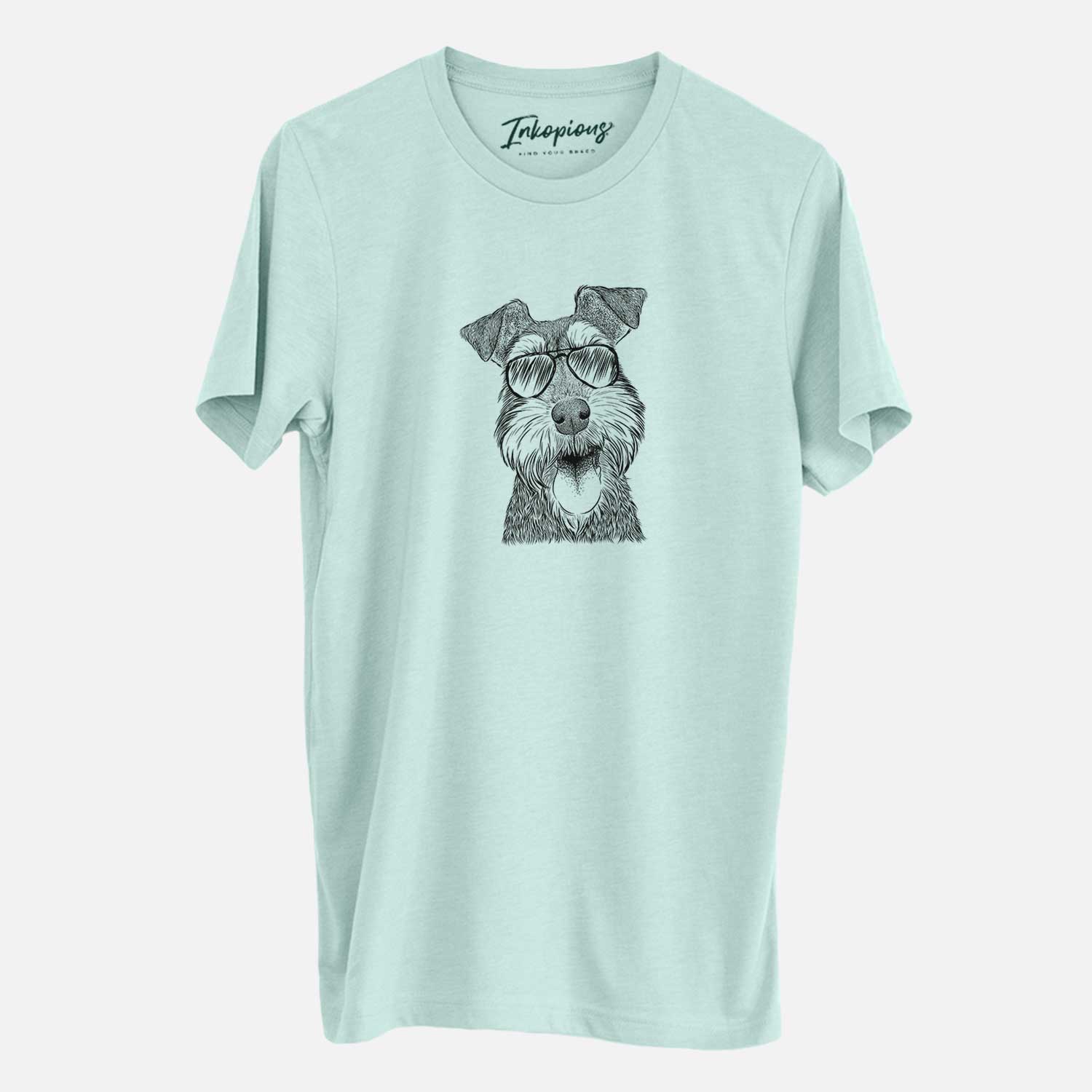 Aviator Bernadette the Mini Schnauzer - Unisex Crewneck