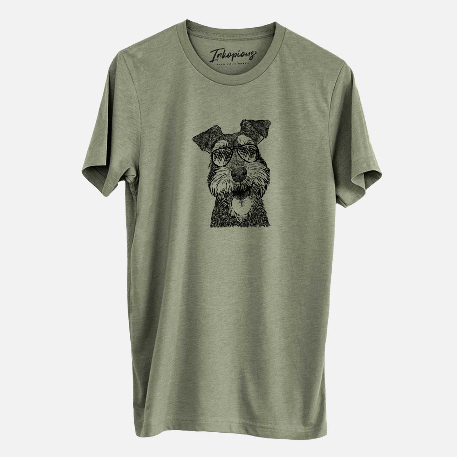 Aviator Bernadette the Mini Schnauzer - Unisex Crewneck