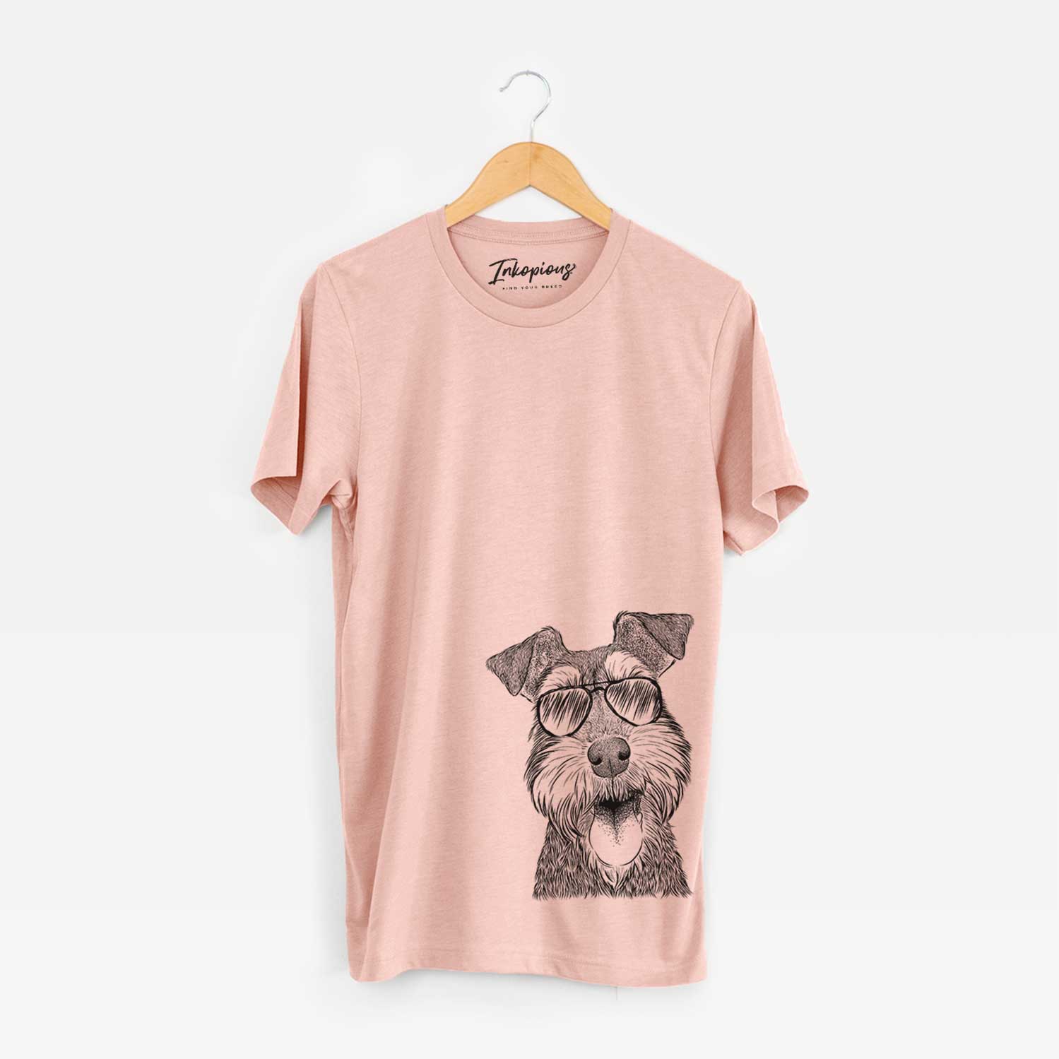 Aviator Bernadette the Mini Schnauzer - Unisex Crewneck