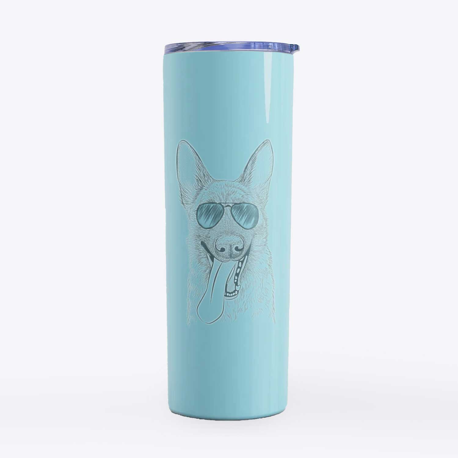 Bessa the Dutch Shepherd - 20oz Skinny Tumbler