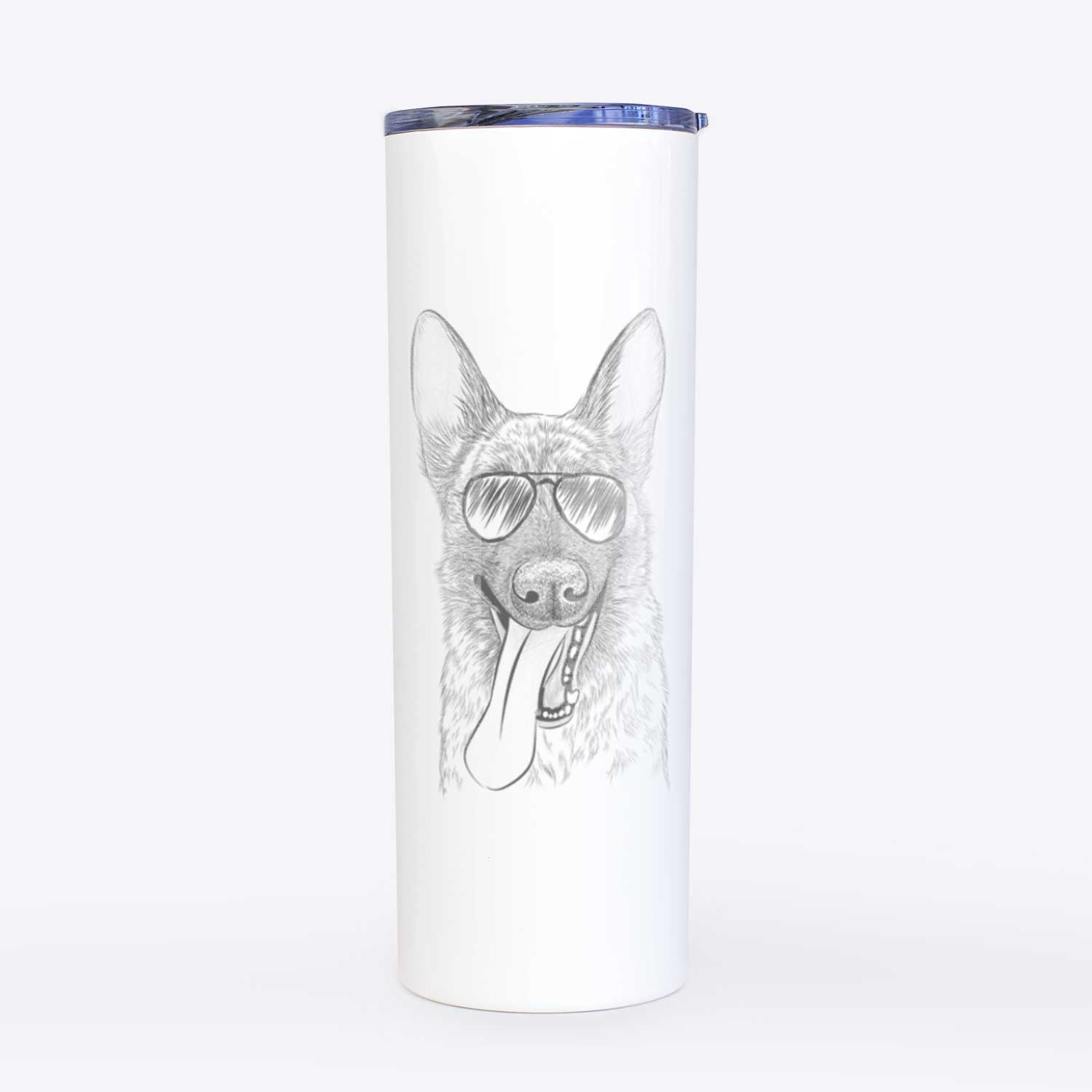 Bessa the Dutch Shepherd - 20oz Skinny Tumbler