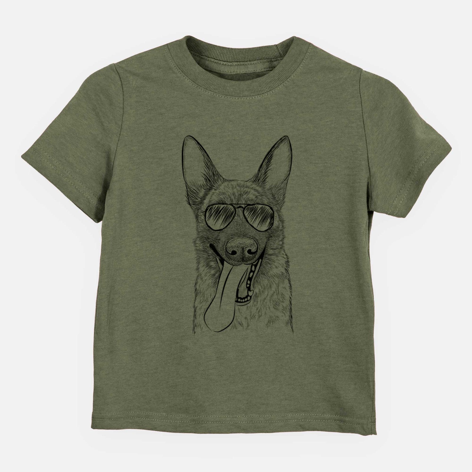Aviator Bessa the Dutch Shepherd - Kids/Youth/Toddler Shirt