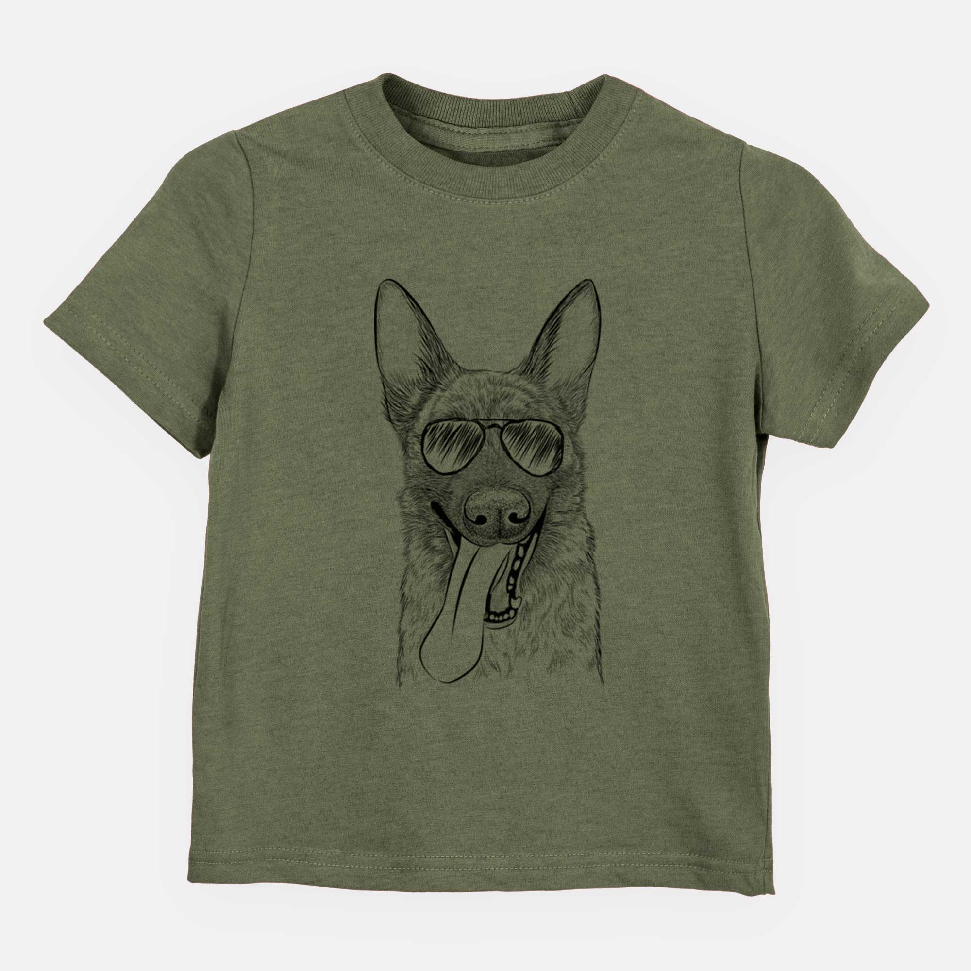 Aviator Bessa the Dutch Shepherd - Kids/Youth/Toddler Shirt