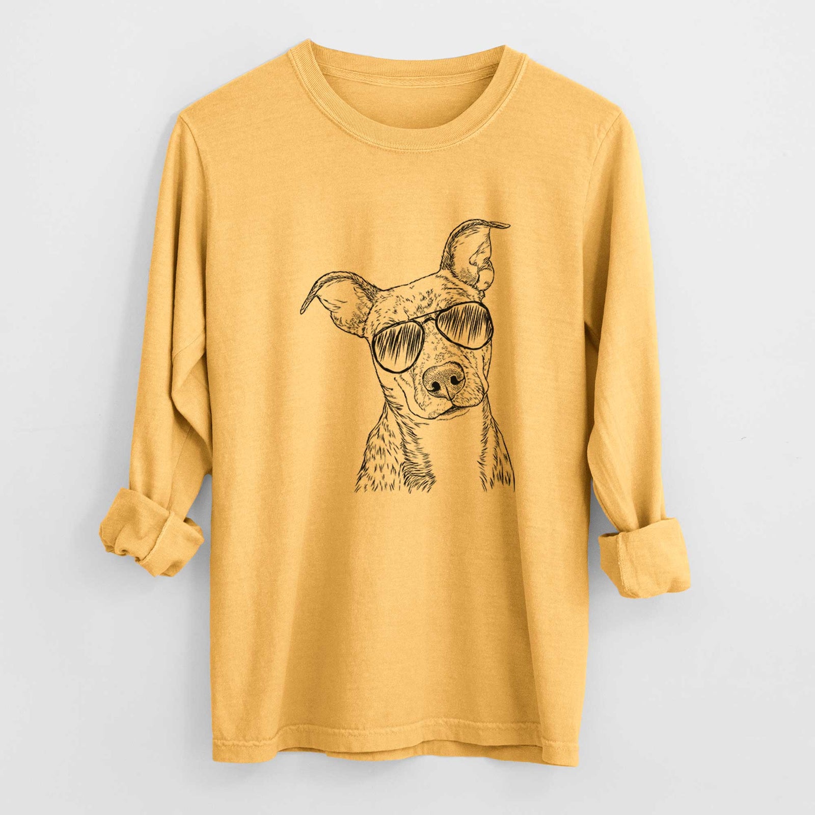 Aviators Bianca the Mixed Breed - Heavyweight 100% Cotton Long Sleeve