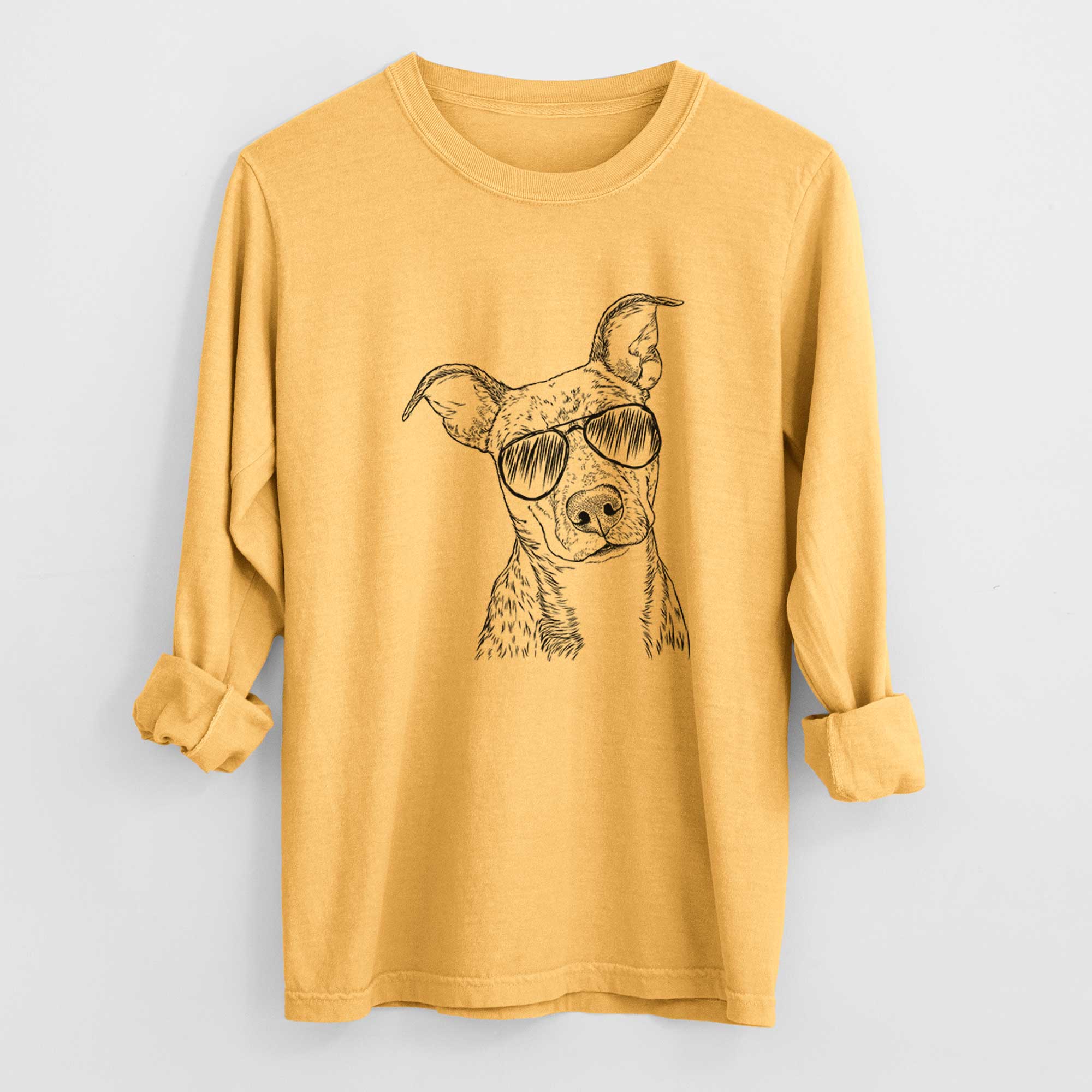 Aviators Bianca the Mixed Breed - Heavyweight 100% Cotton Long Sleeve