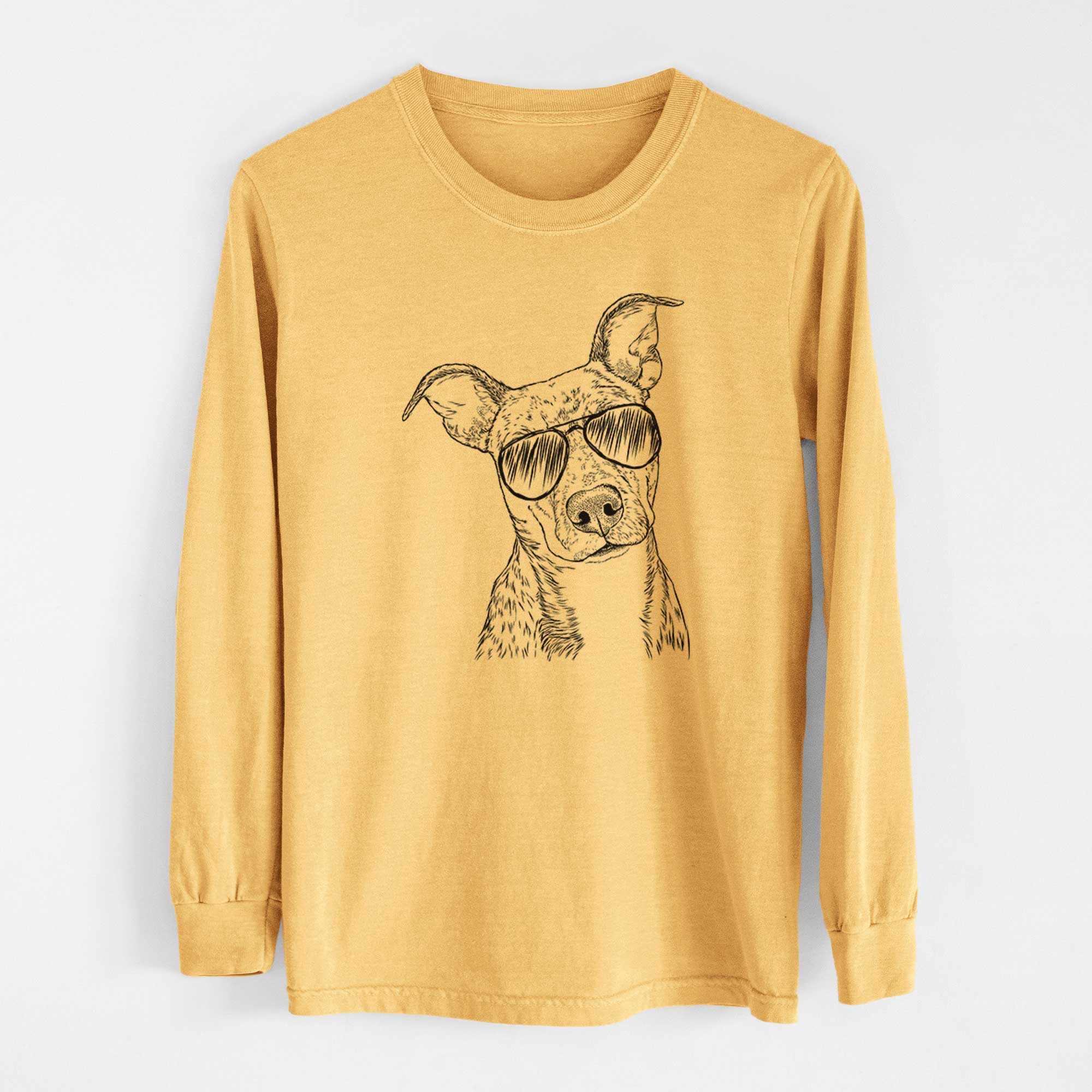 Aviators Bianca the Mixed Breed - Heavyweight 100% Cotton Long Sleeve