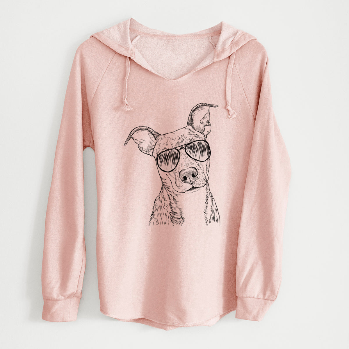 Aviator Bianca the Mixed Breed - Cali Wave Hooded Sweatshirt