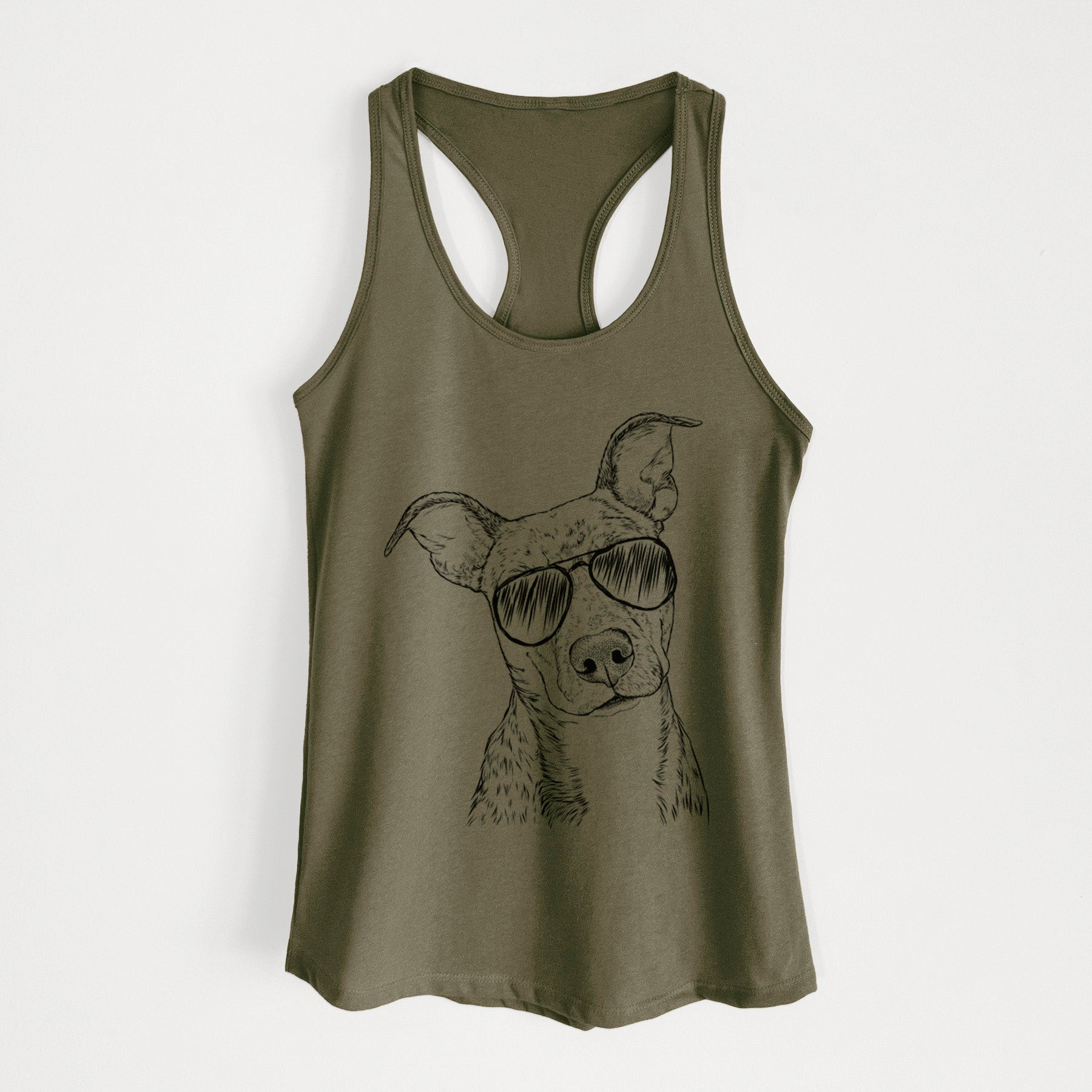 Bianca the Mixed Breed - Women's Racerback Tanktop