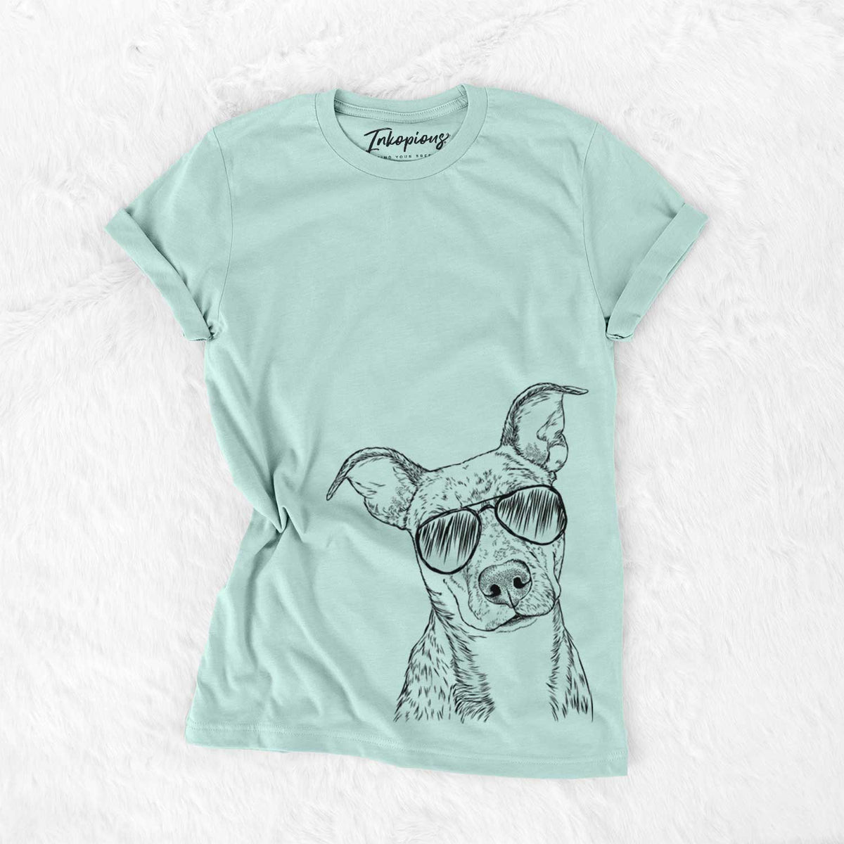 Aviator Bianca the Mixed Breed - Unisex Crewneck