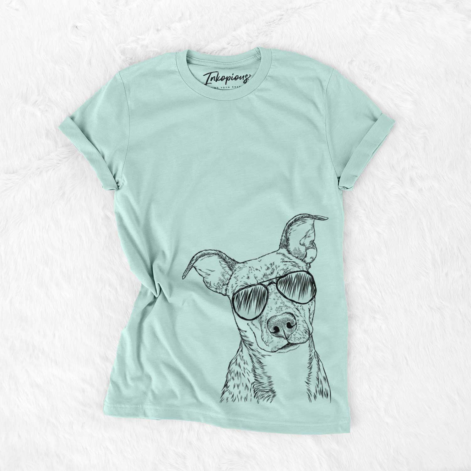 Aviator Bianca the Mixed Breed - Unisex Crewneck