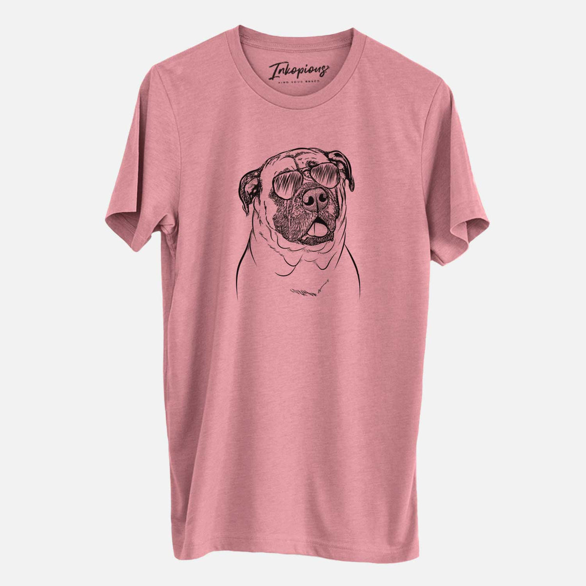 Aviator Big P the English Mastiff - Unisex Crewneck
