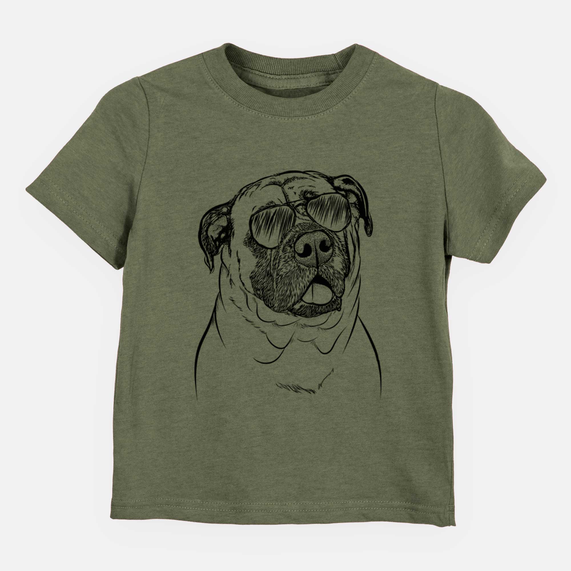 Aviator Big P the English Mastiff - Kids/Youth/Toddler Shirt