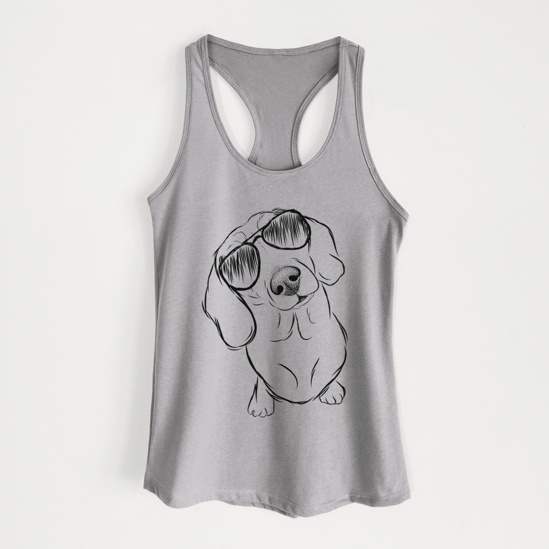 Bill the Dachshund - Women's Racerback Tanktop