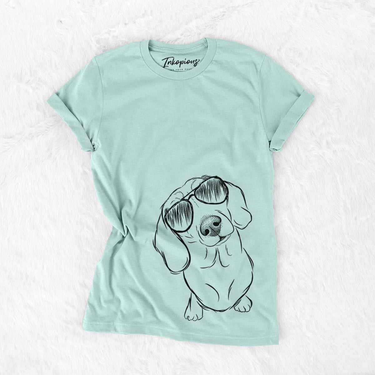 Aviator Bill the Dachshund - Unisex Crewneck
