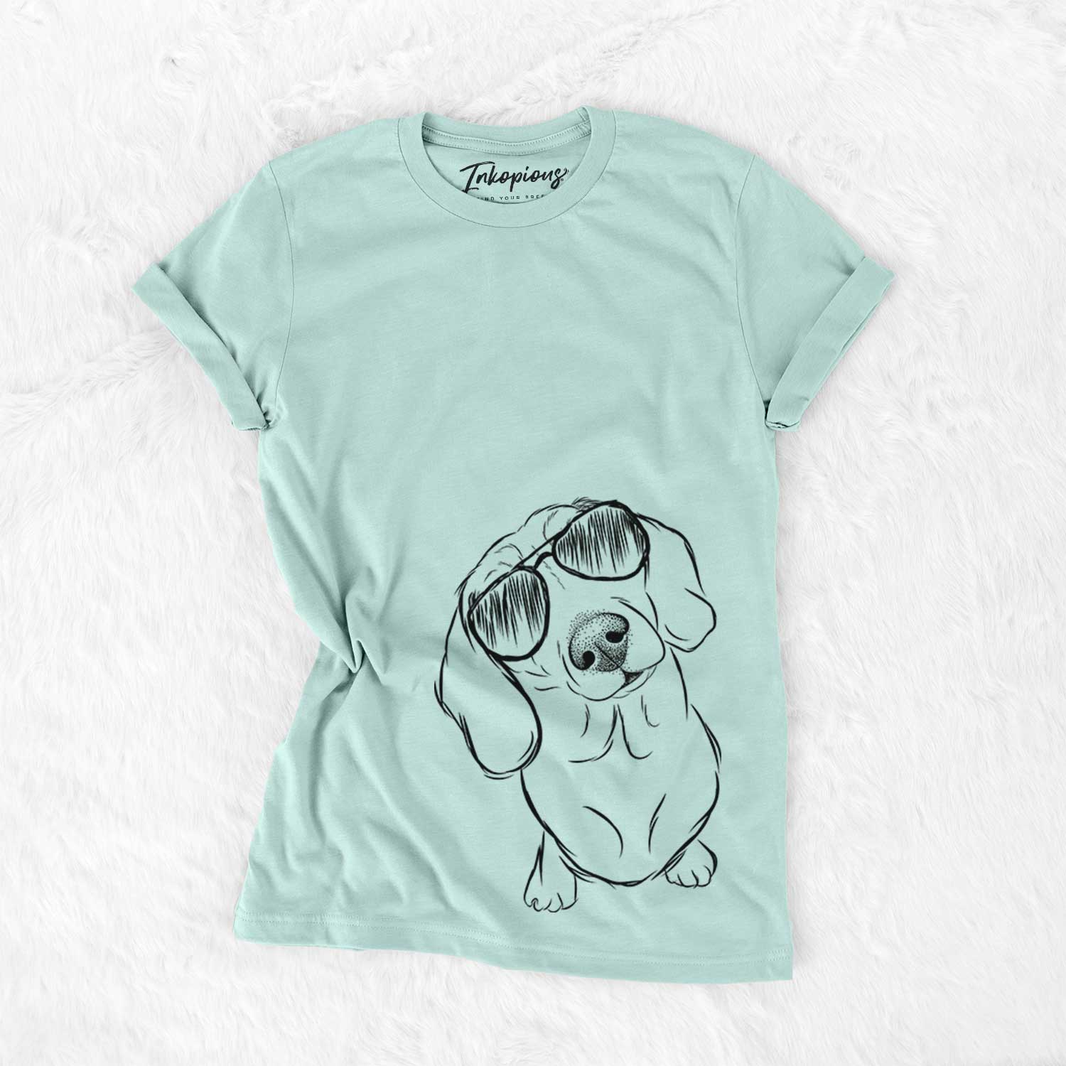 Aviator Bill the Dachshund - Unisex Crewneck