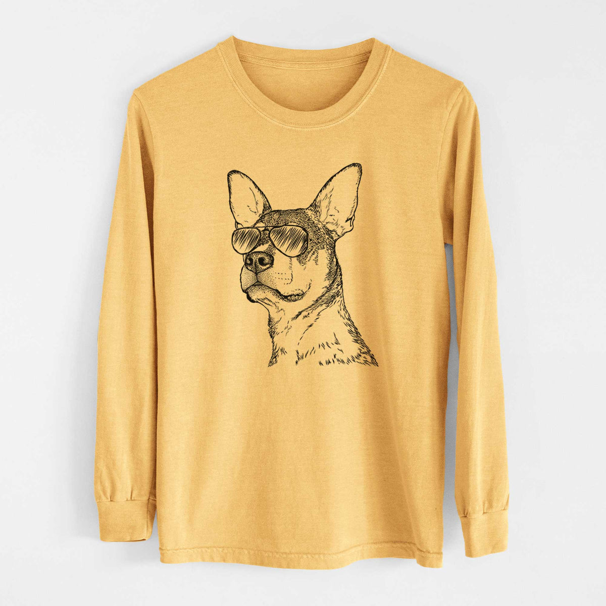 Aviators Bill the Heeler Mix - Heavyweight 100% Cotton Long Sleeve