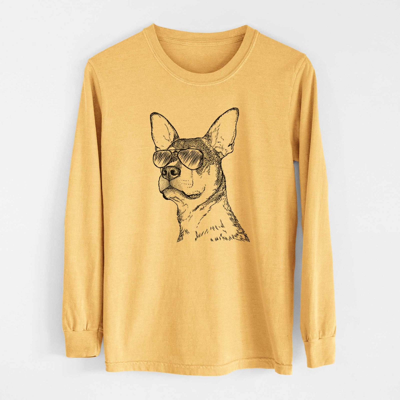 Aviators Bill the Heeler Mix - Heavyweight 100% Cotton Long Sleeve
