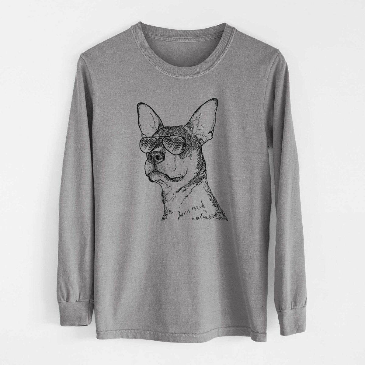 Aviators Bill the Heeler Mix - Heavyweight 100% Cotton Long Sleeve