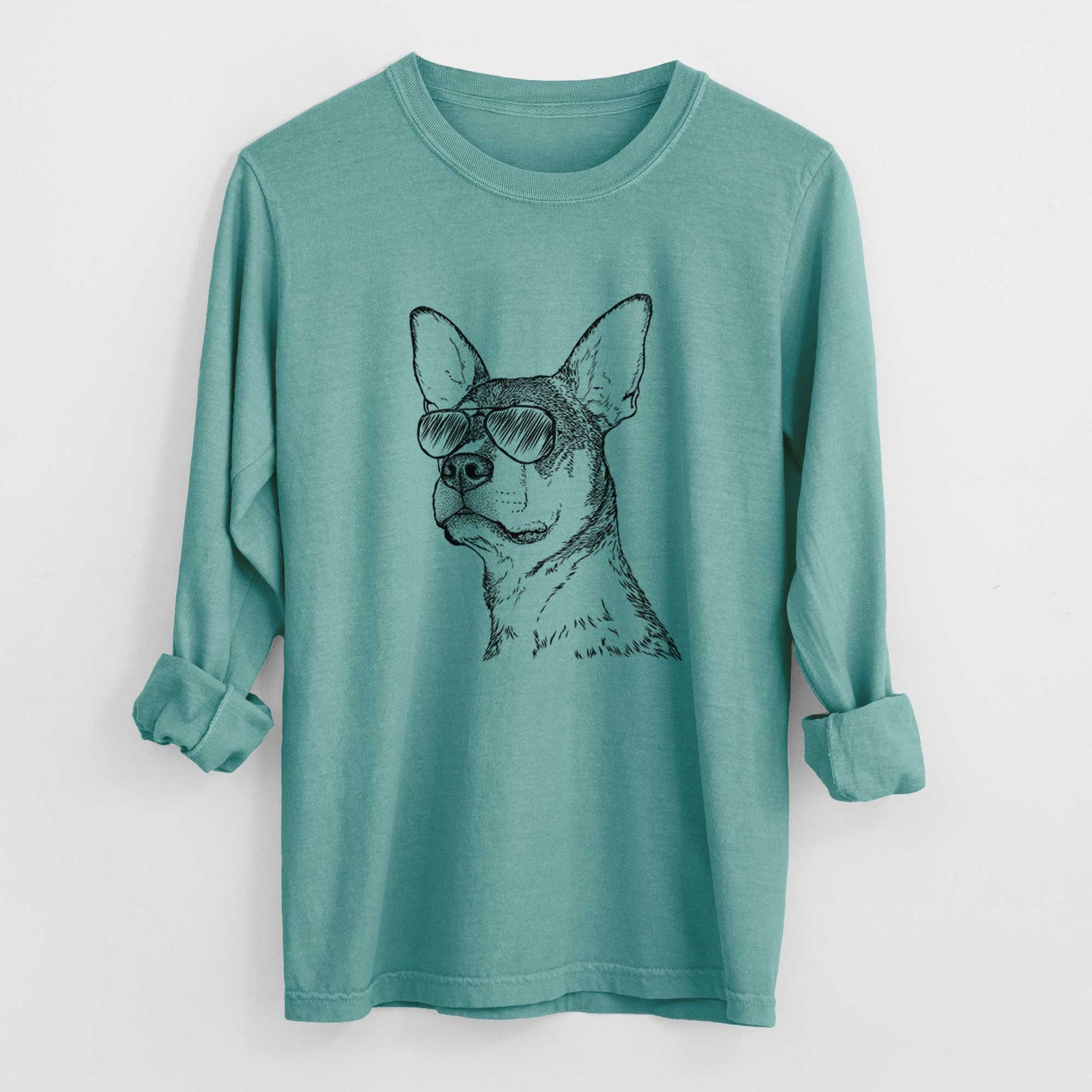Aviators Bill the Heeler Mix - Heavyweight 100% Cotton Long Sleeve