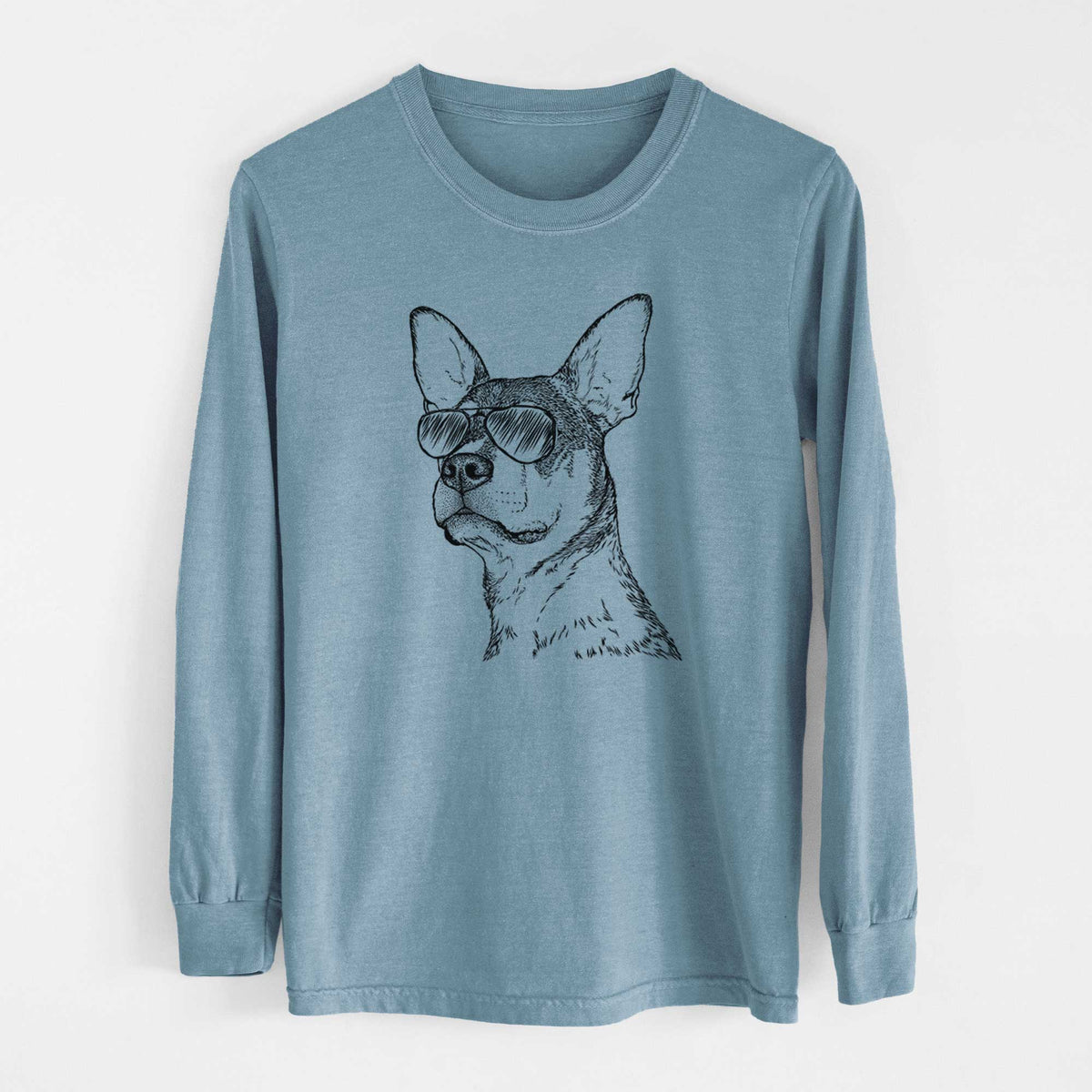 Aviators Bill the Heeler Mix - Heavyweight 100% Cotton Long Sleeve