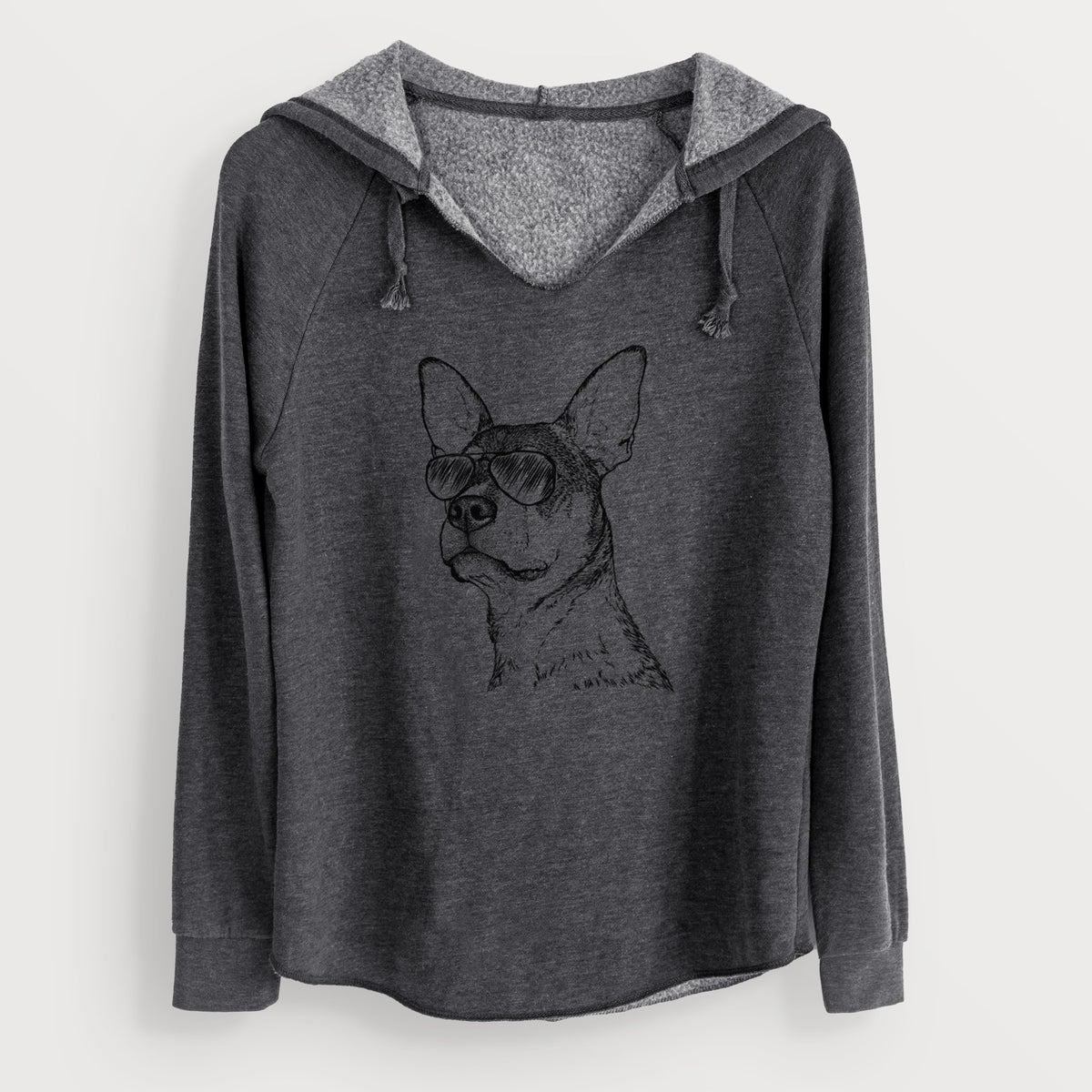 Aviator Bill the Heeler Mix - Cali Wave Hooded Sweatshirt