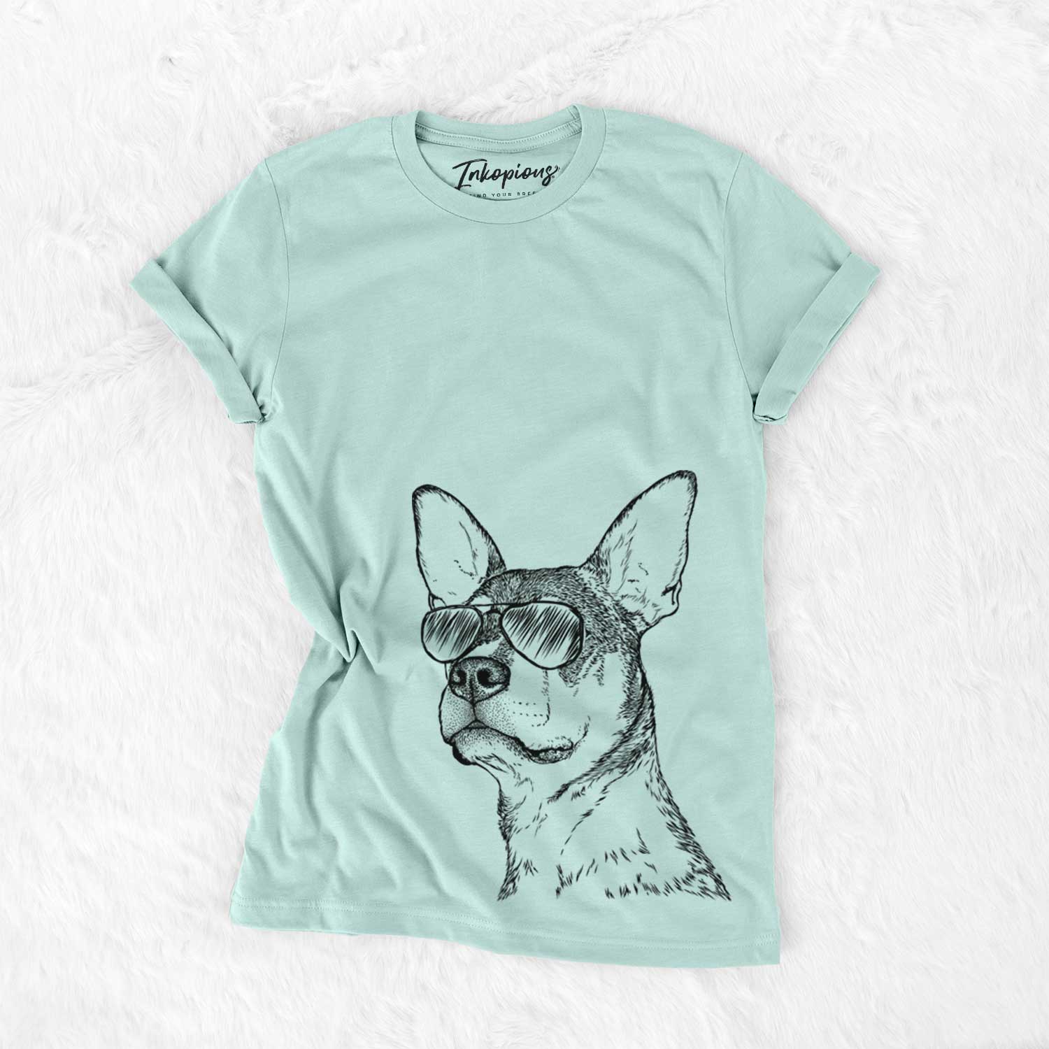 Aviator Bill the Heeler Mix - Unisex Crewneck