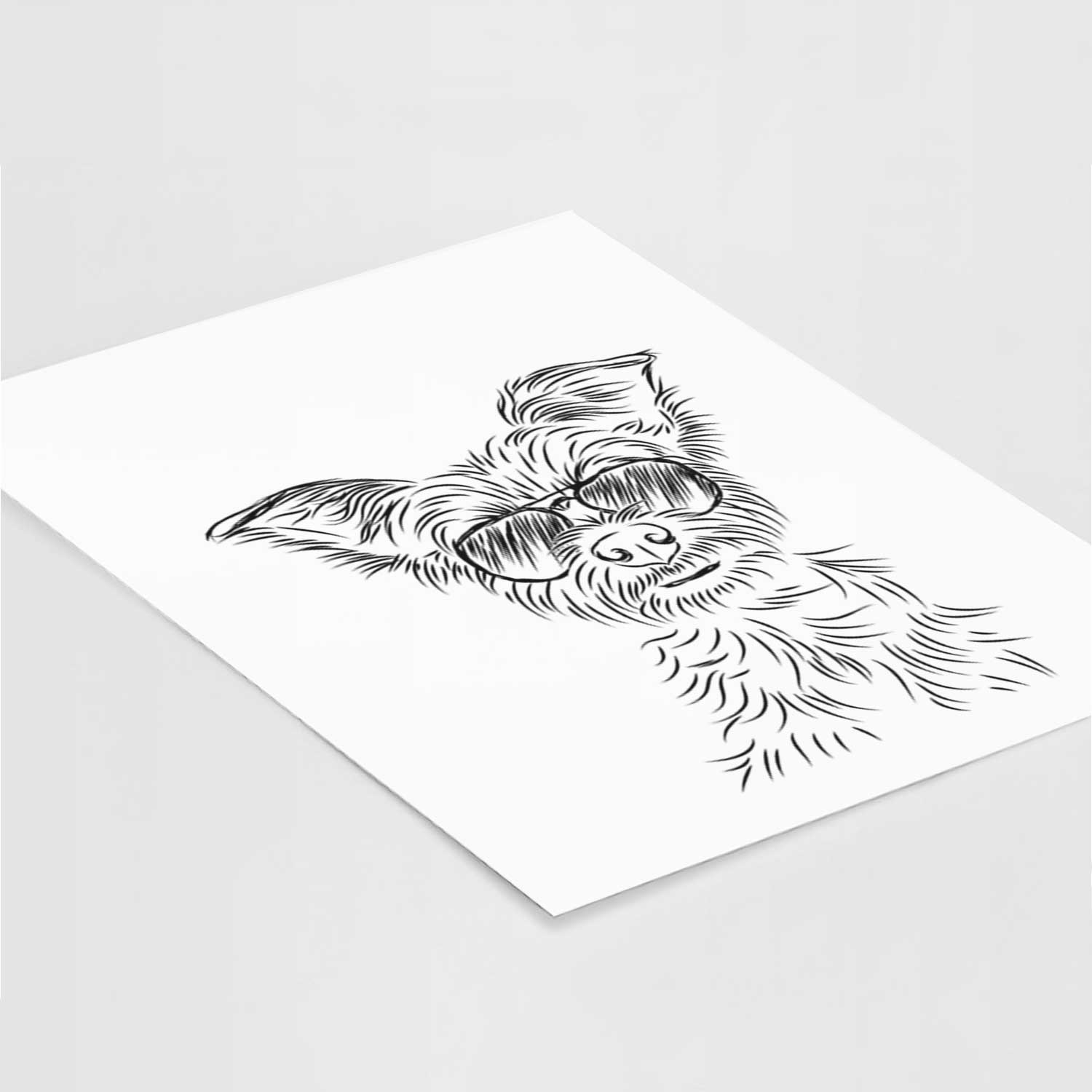 Bingo the Yorkshire Terrier Art Print