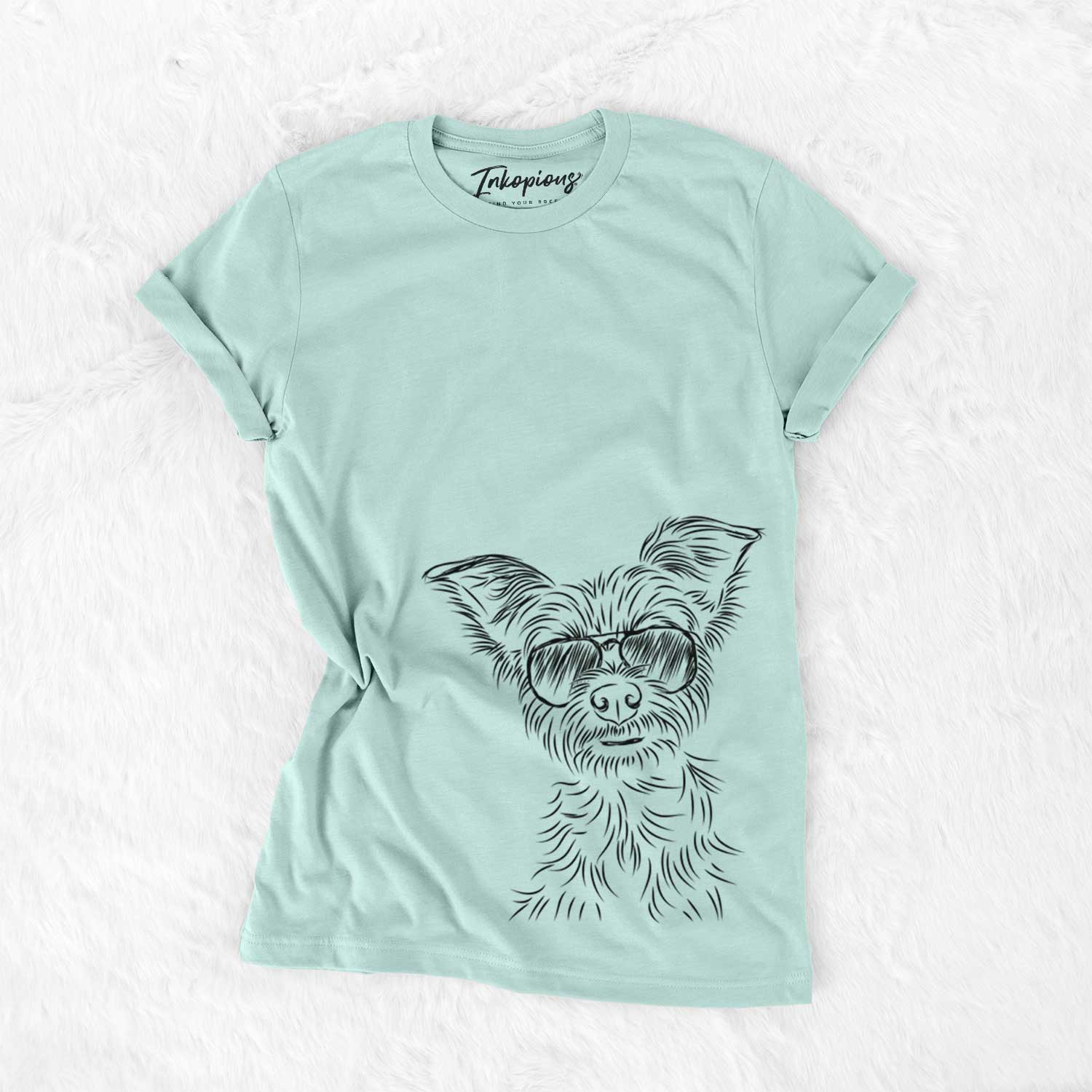 Aviator Bingo the Yorkshire Terrier - Unisex Crewneck