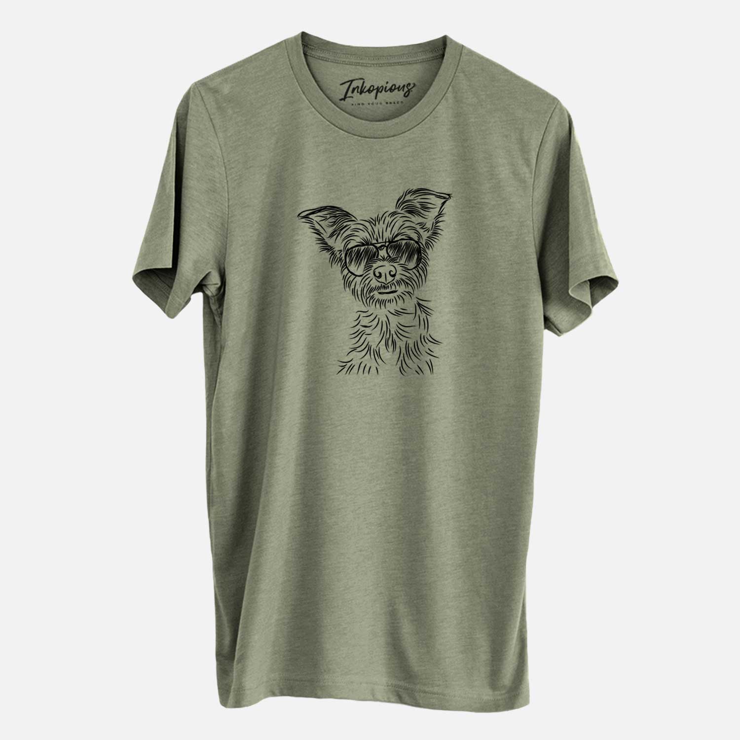 Aviator Bingo the Yorkshire Terrier - Unisex Crewneck