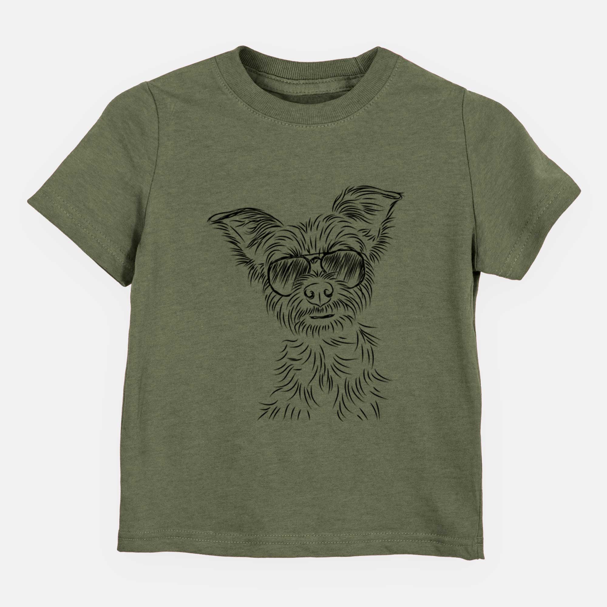 Aviator Bingo the Yorkshire Terrier - Kids/Youth/Toddler Shirt