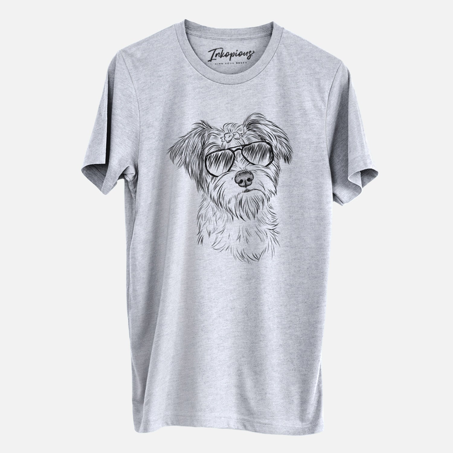 Aviator Birdee the Schnauzer Mix - Unisex Crewneck