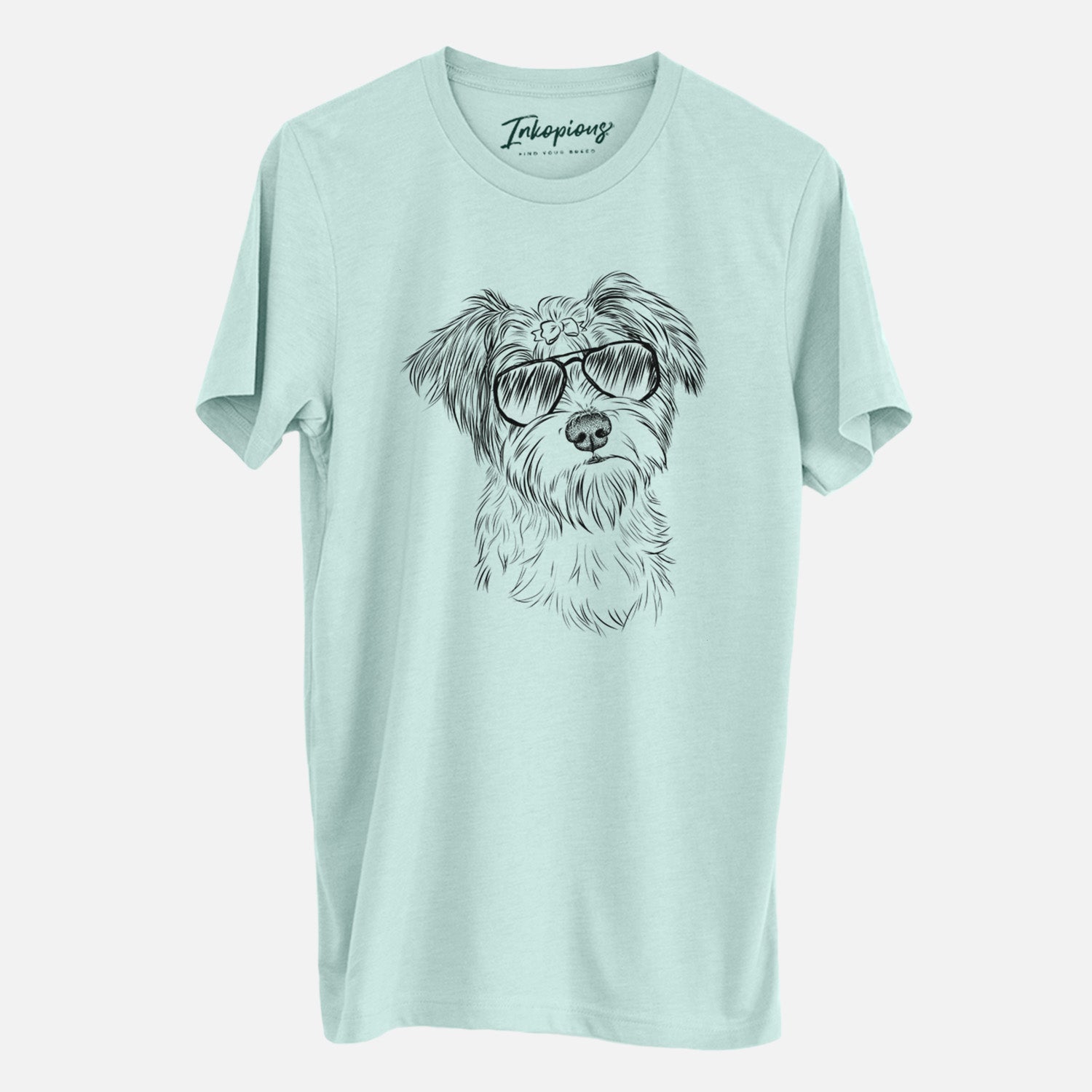 Aviator Birdee the Schnauzer Mix - Unisex Crewneck