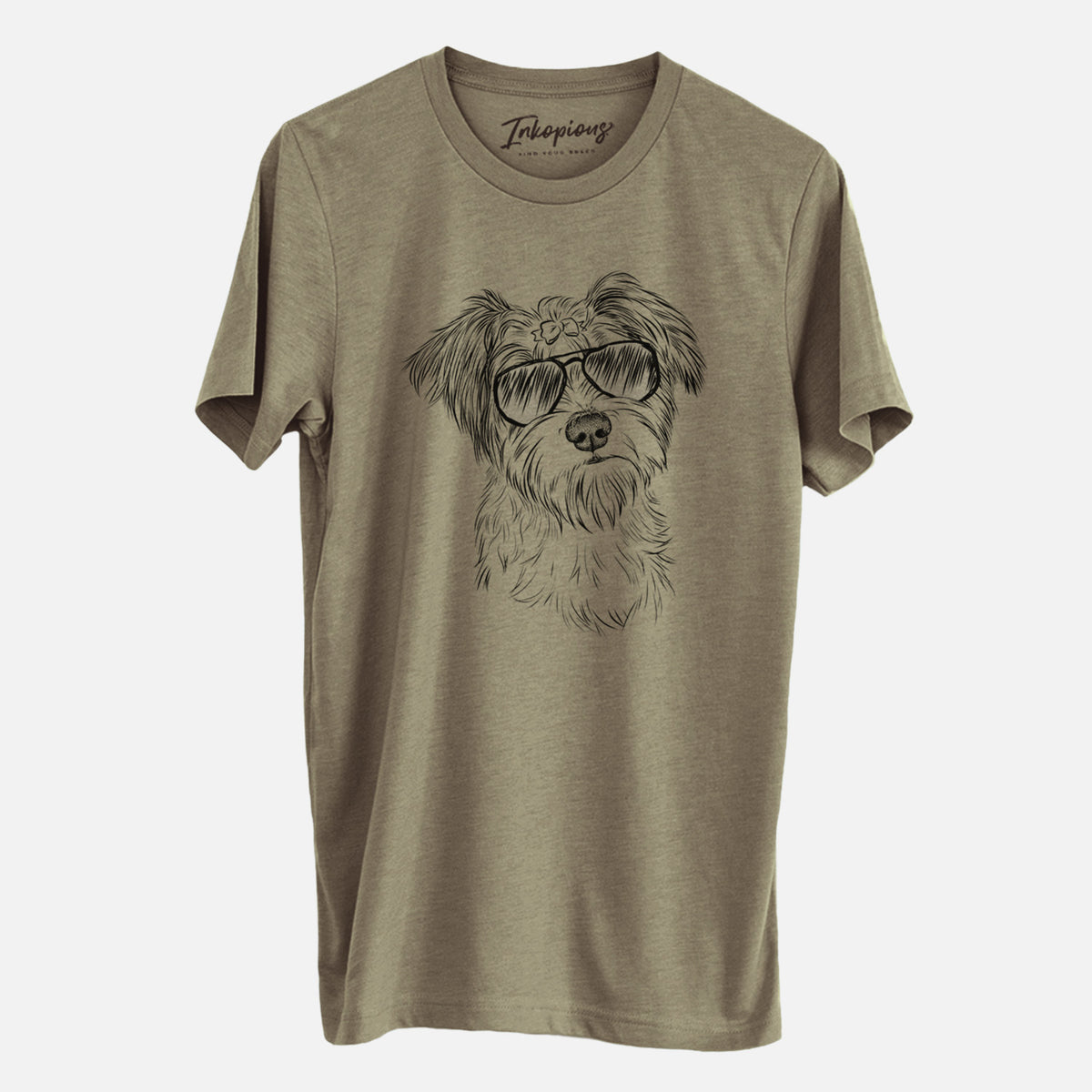 Aviator Birdee the Schnauzer Mix - Unisex Crewneck