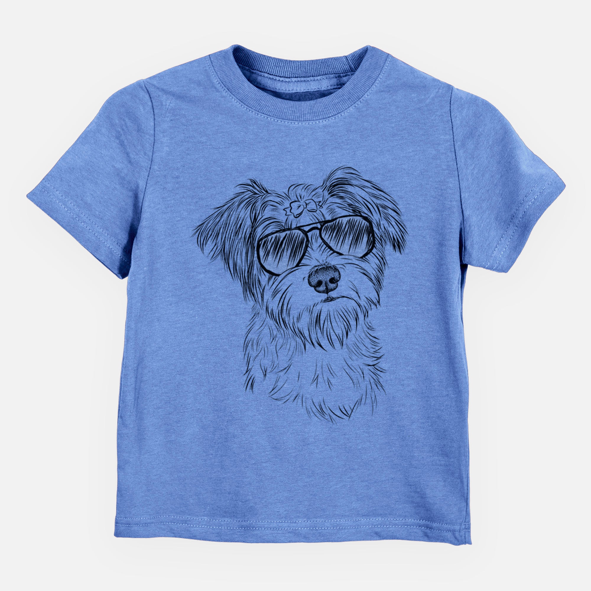 Aviator Birdee the Schnauzer Mix - Kids/Youth/Toddler Shirt
