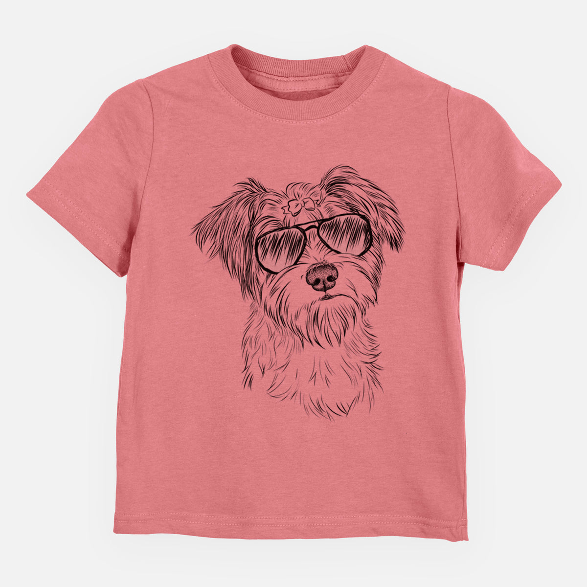 Aviator Birdee the Schnauzer Mix - Kids/Youth/Toddler Shirt