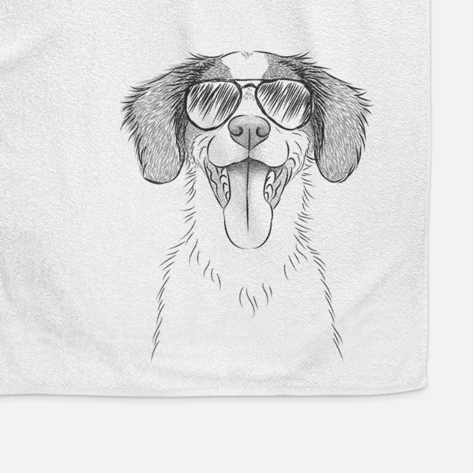 Birdie the Brittany Decorative Hand Towel