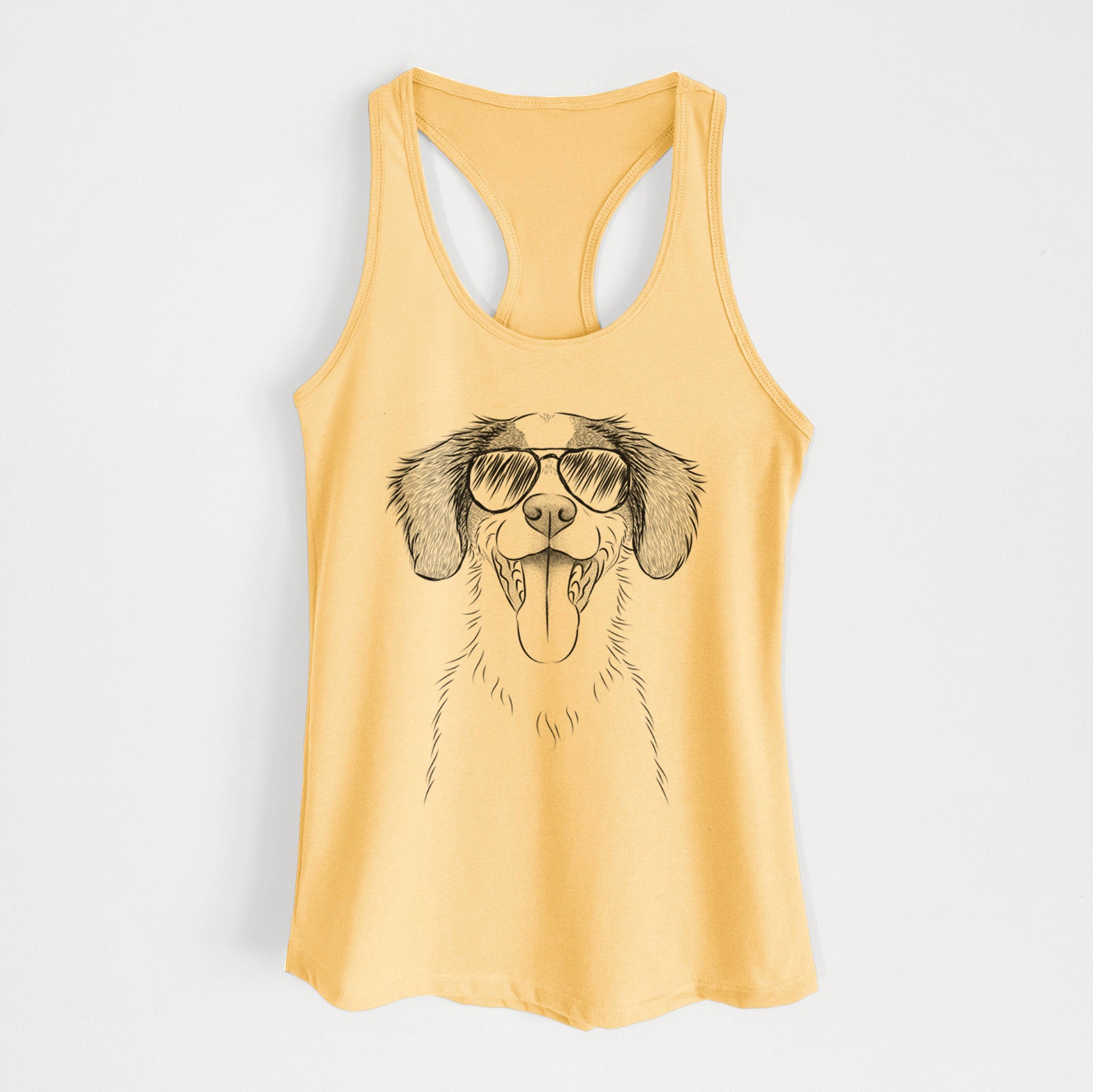 Birdie the Brittany - Women's Racerback Tanktop